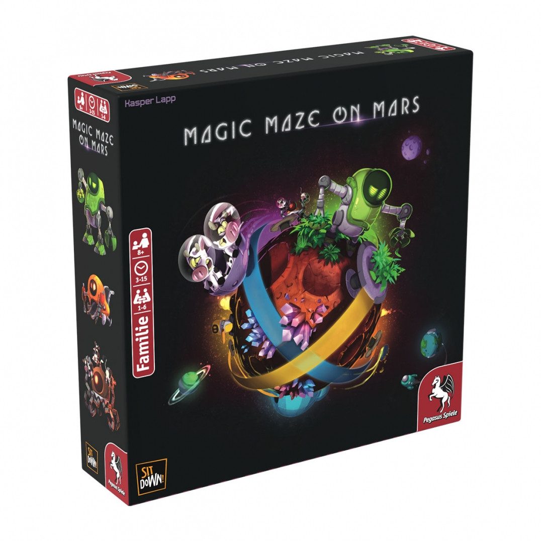 Pegasus Spiele Spiel, Magic Maze on Mars - deutsch