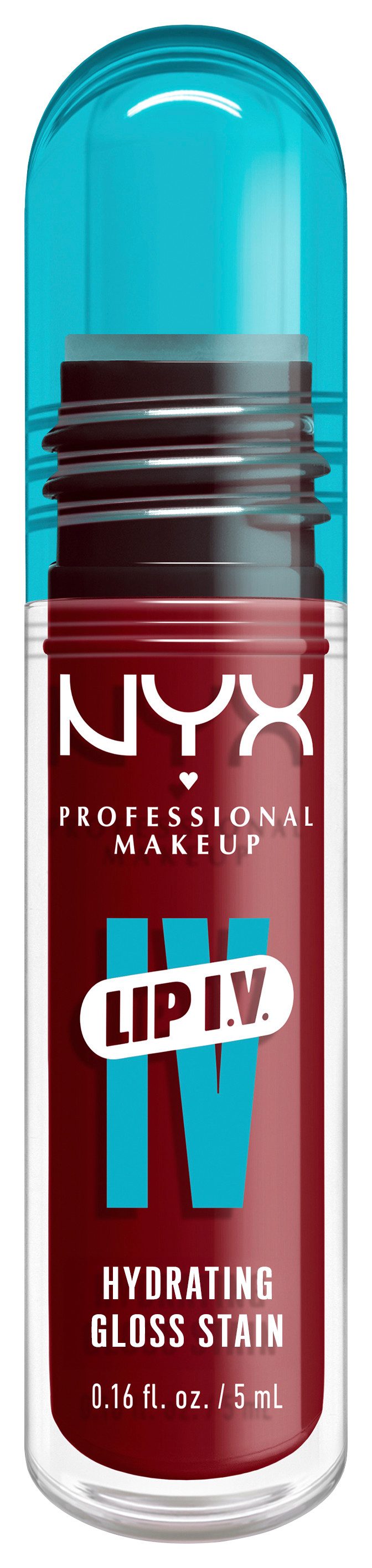 NYX PROFESSIONAL MAKEUP Lipgloss LIP IV GLOSS SERUM, gibt den Lippen einen unwiderstehlichen Wet-Look
