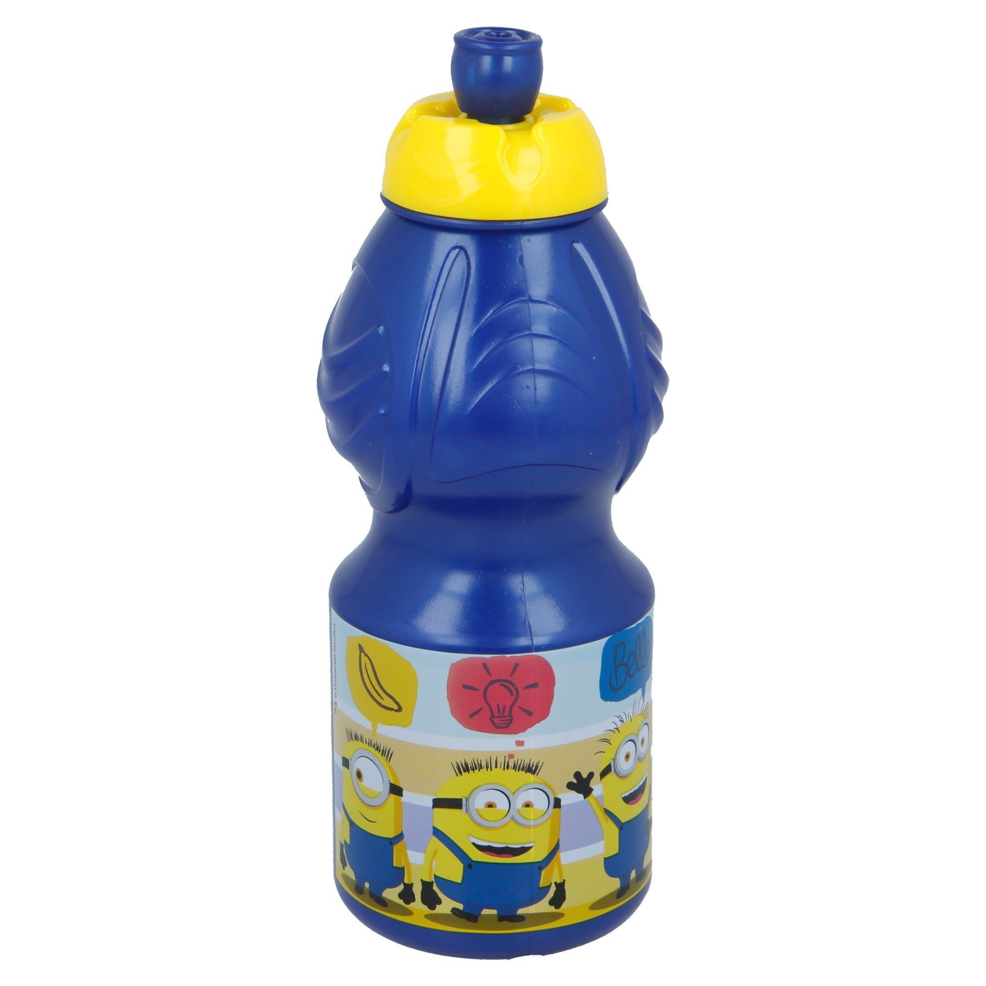 4 - Set Lunchbox Brotdose Teilige Minions Besteck, (4-tlg) Trinkflasche