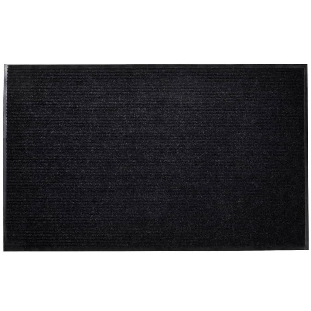 furnicato Fußmatte PVC Schwarz 90x150 cm