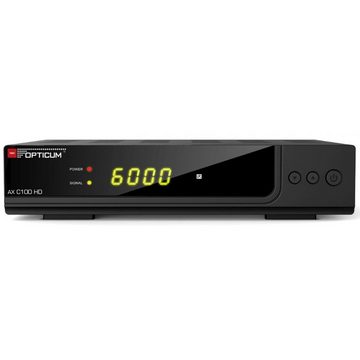 Opticum Red AX C100 HD HDTV - Receiver - schwarz Kabel-Receiver