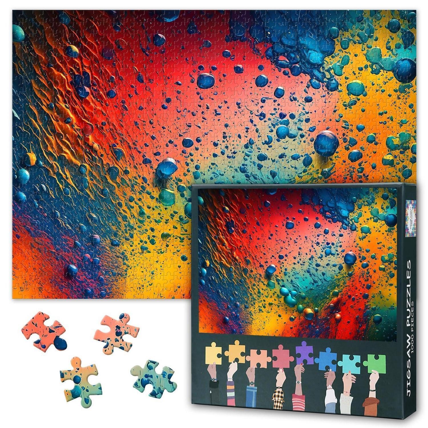 LuxusKollektion Puzzle 1000 Teile Puzzle Abstrakte Kunst, Puzzleteile