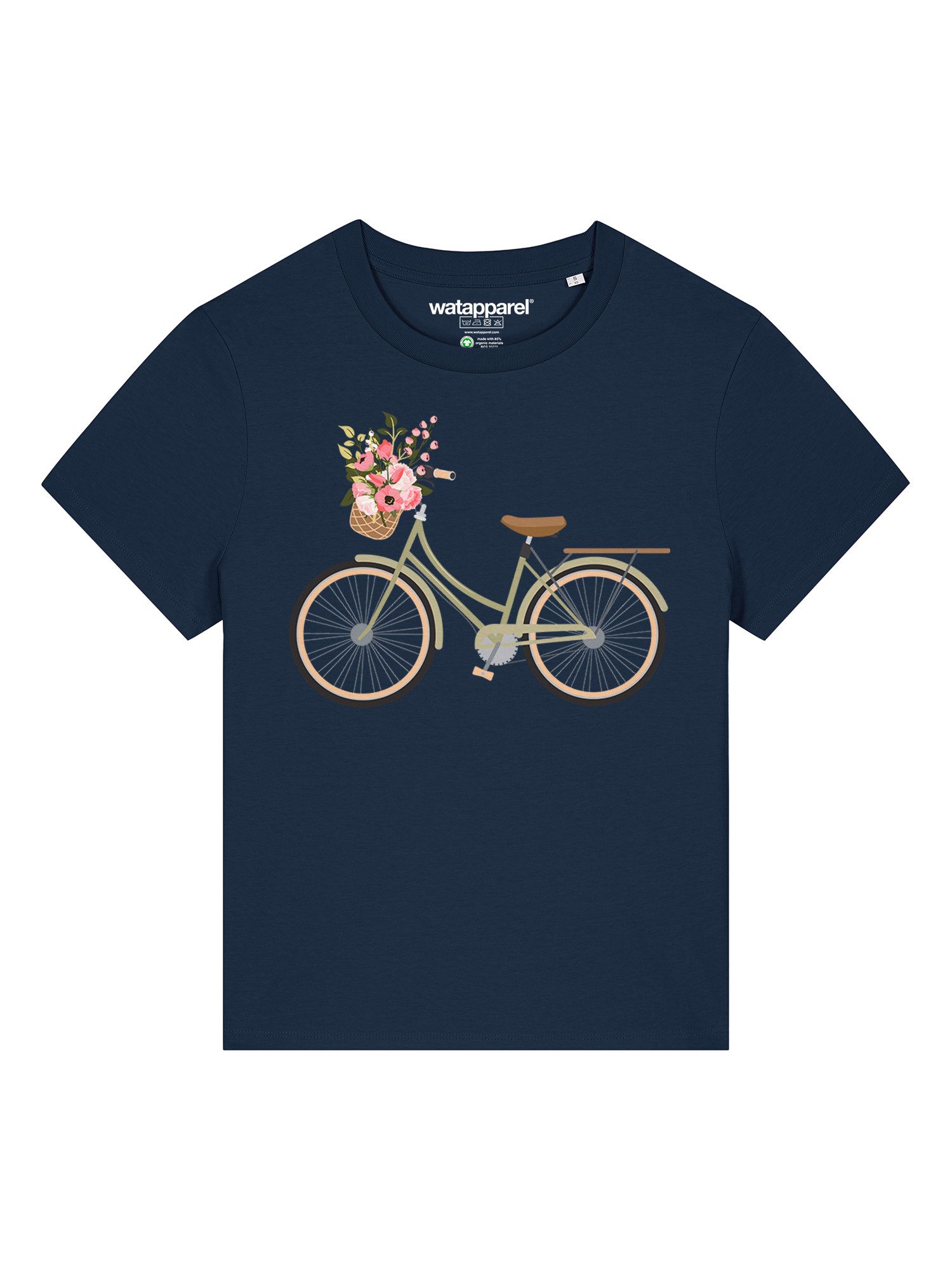 T-Shirt Damenfahrrad