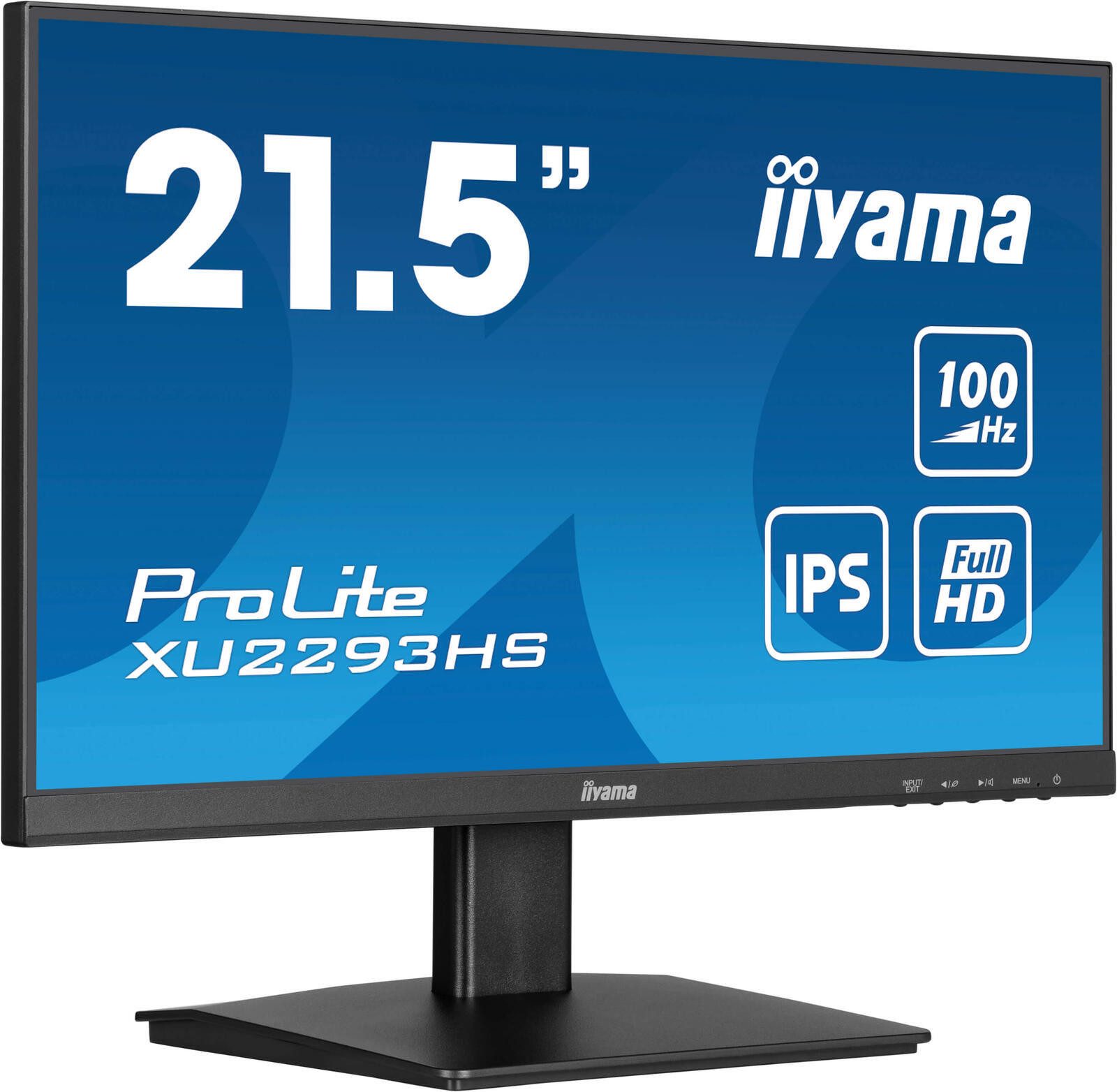 Iiyama iiyama ProLite XU2293HS-B6 TFT-Monitor (1920 x 1080, 1 ms Reaktionszeit, 100 Hz, IPS Panel)