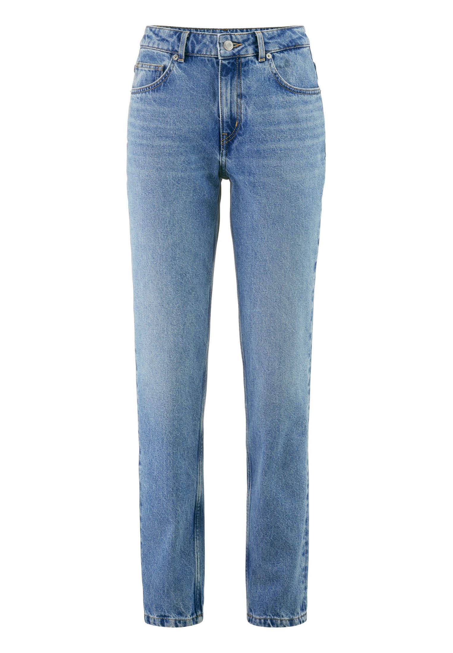 Hessnatur Bequeme Jeans HANNA High Rise Mom aus reinem Bio-Denim (1-tlg) HANNA High Rise Mom aus reinem Bio-Denim
