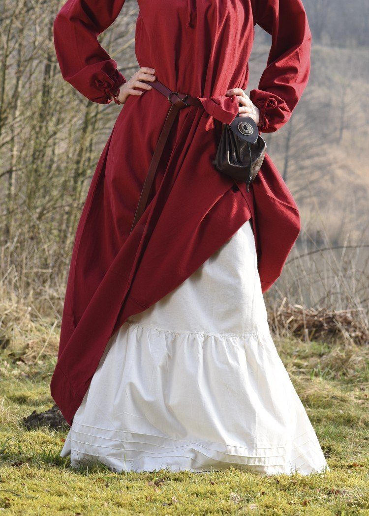 Battle Merchant Ritter-Kostüm Markt-Mittelalter Rock oder Unterrock Natur G günstig online kaufen