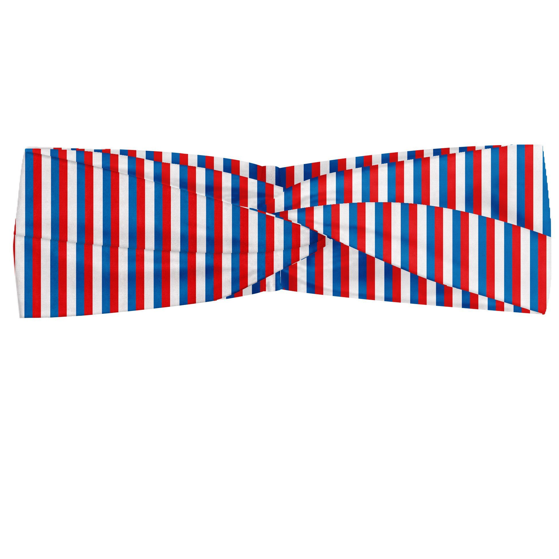 Abakuhaus Stirnband Elastisch und Angenehme alltags accessories Harbor-Streifen Patriotische Farben
