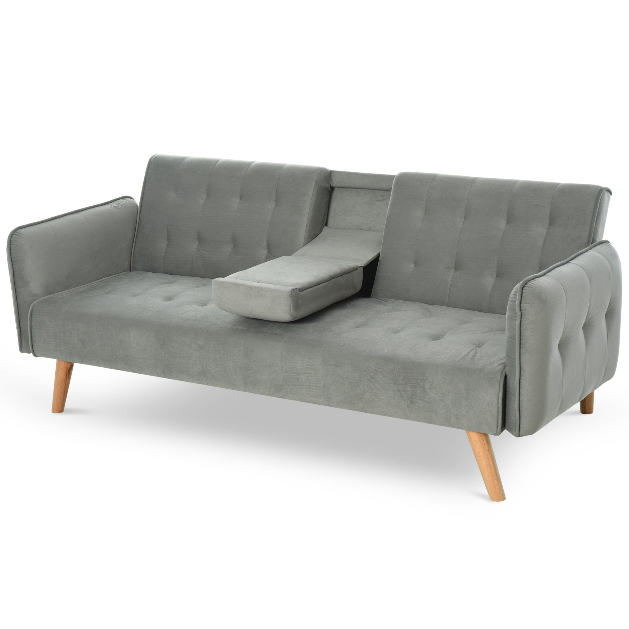 HOMCOM Schlafsofa »Schlafsofa als 3-Sitzer«