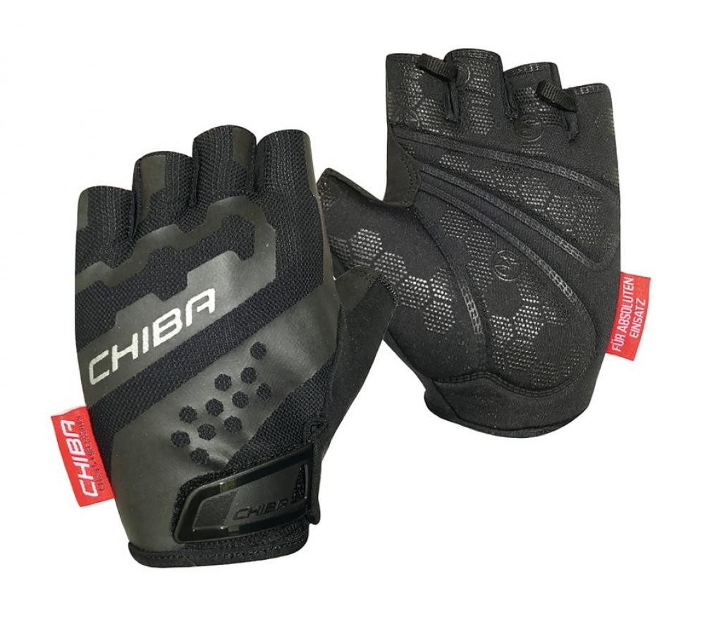 Fahrradhandschuhe Chiba Handschuhe Professional ll kurz Gr. L 9 schwarz