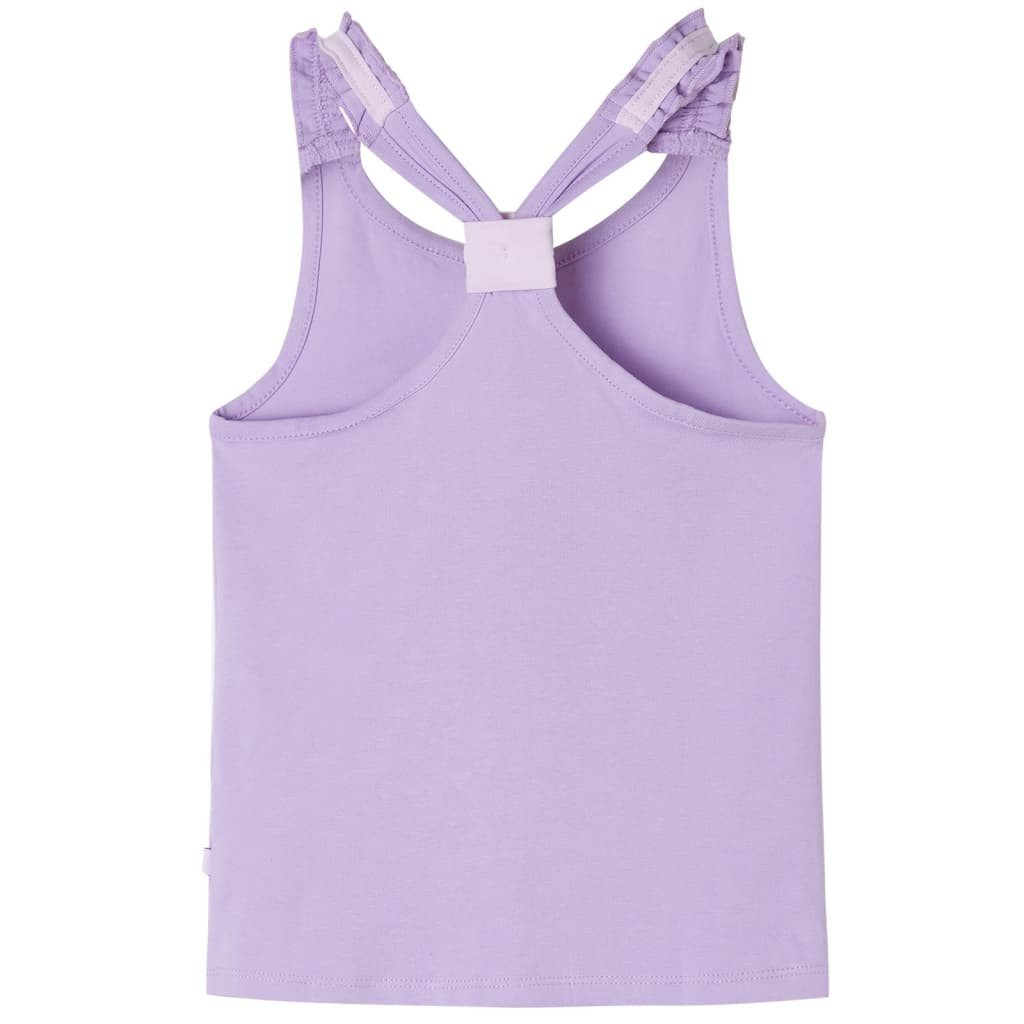 vidaXL Tanktop Kinder-Tanktop Lila 116