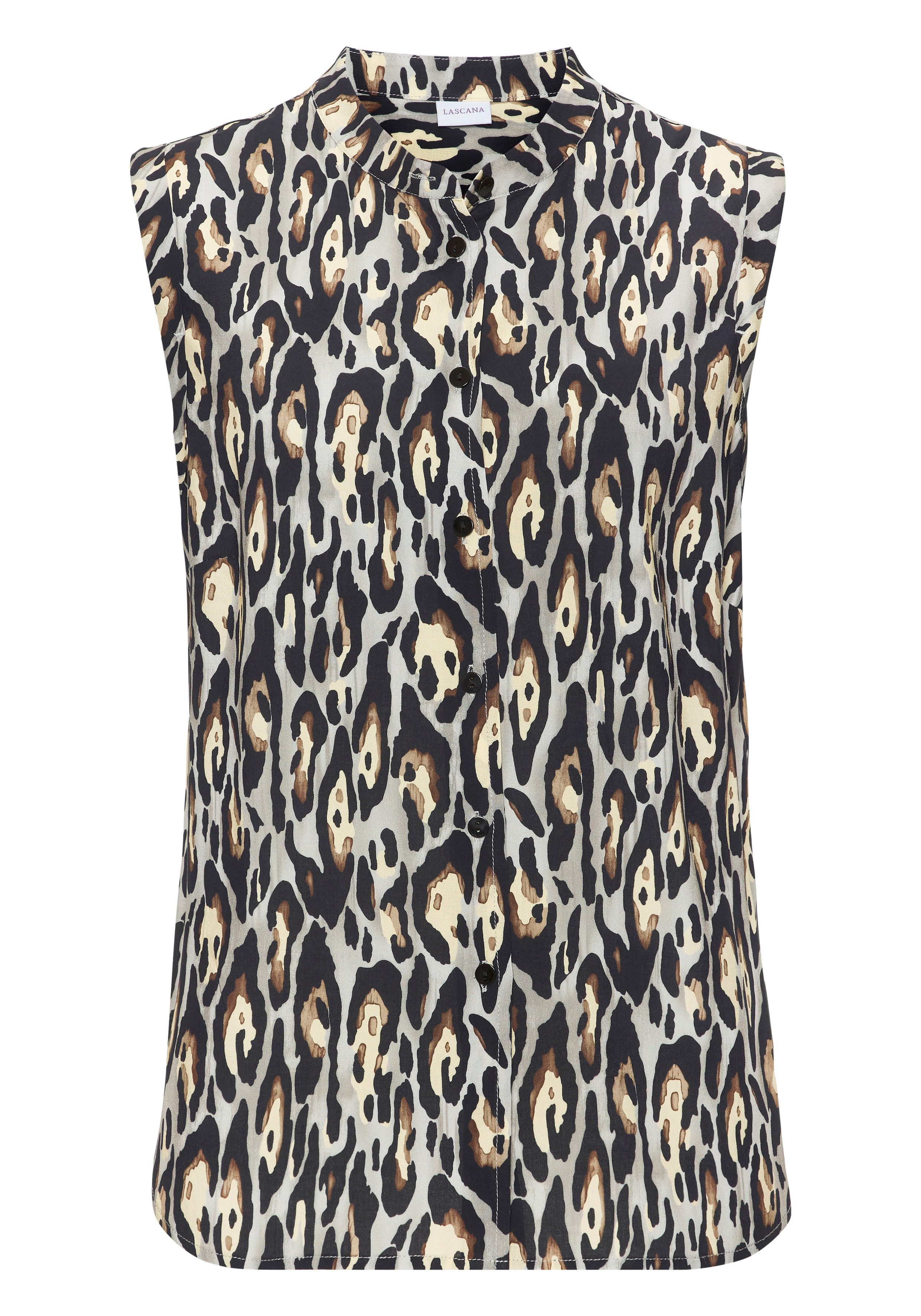 LASCANA Druckbluse mit Alloverdruck, Blusentop aus Viskose. € 39,99