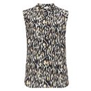 LASCANA Druckbluse mit Alloverdruck, Blusentop aus Viskose