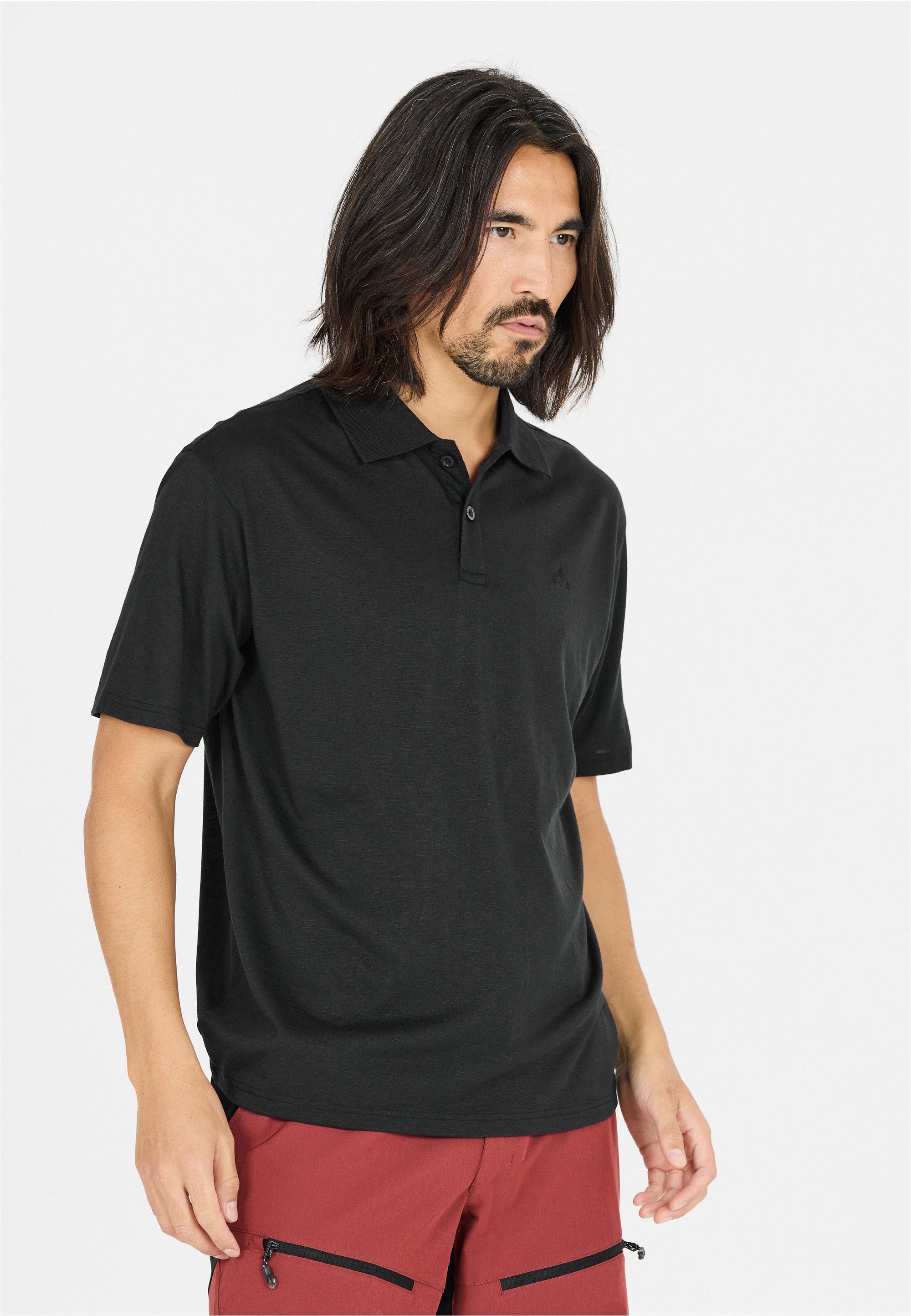 Langarm-Poloshirt Vale