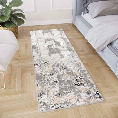 Läufer CRYSTAL, Tapiso, rechteckig, Höhe: 8 mm, Wohnzimmer Schlafzimmer Flur Korridor Modern Design