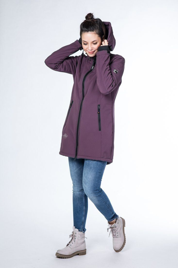 DEPROC Active Softshellmantel KEELE PEAK II WOMEN auch in Großen Größen erhältlich