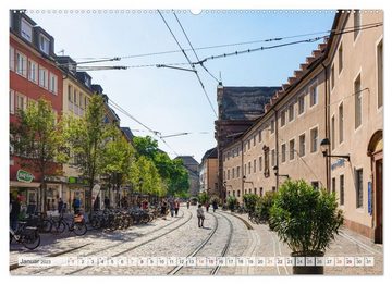 CALVENDO Wandkalender Freiburg im Breisgau Impressionen (Premium, hochwertiger DIN A2 Wandkalender 2023, Kunstdruck in Hochglanz)