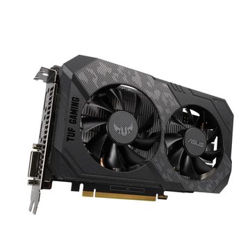 Asus TUF Nvidia GeForce GTX 1650 Grafikkarte (4GB, GDDR6, Power OC Edition, PCIe HDMI DVI DP, schwarz)