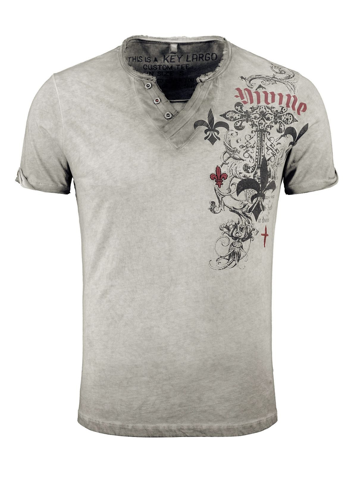 Key Largo T-Shirt T-Shirt Knight Print günstig online kaufen