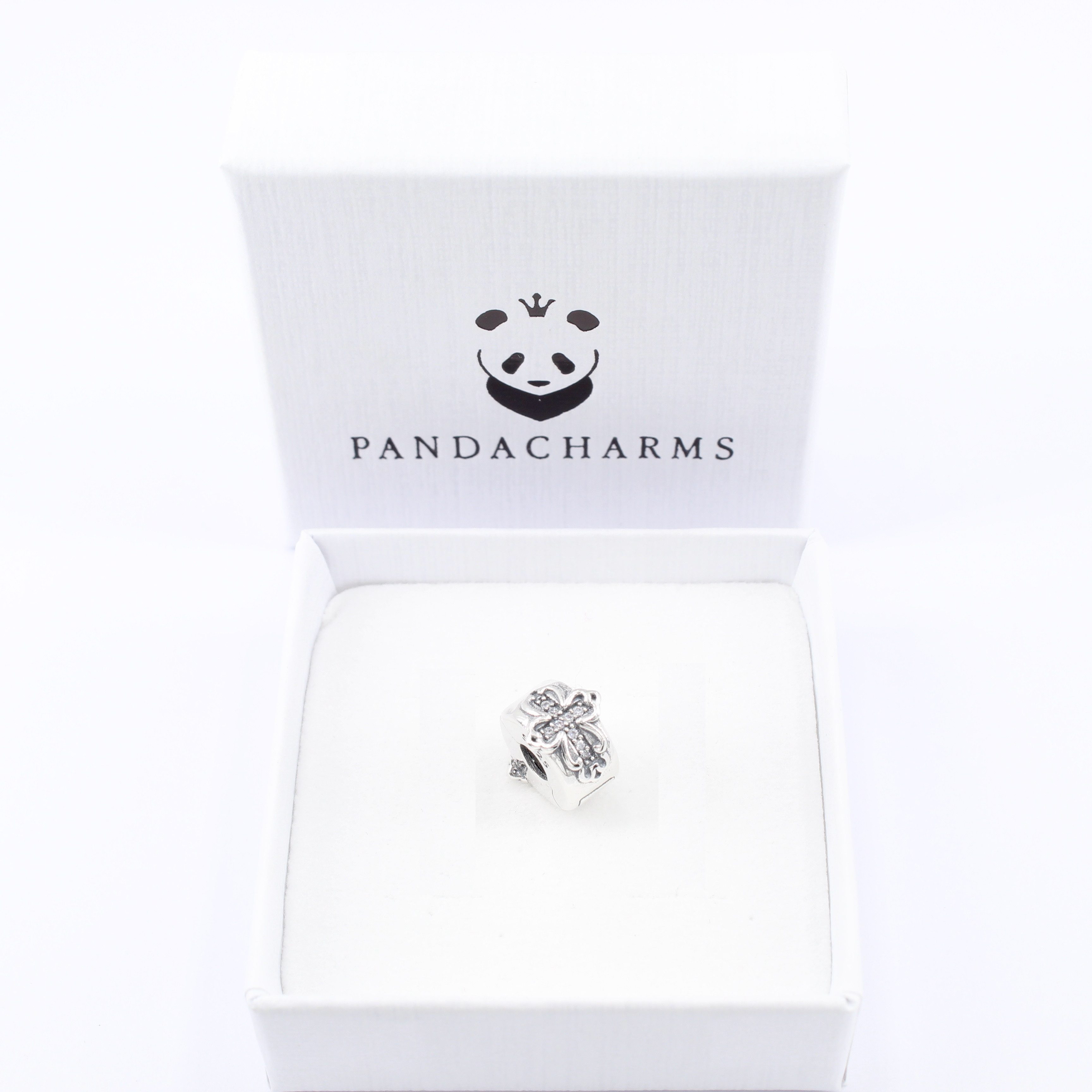 PANDACHARMS Bead Clip mit Kreuzen Clip Charm für Charm Armband, 925er Silbe günstig online kaufen