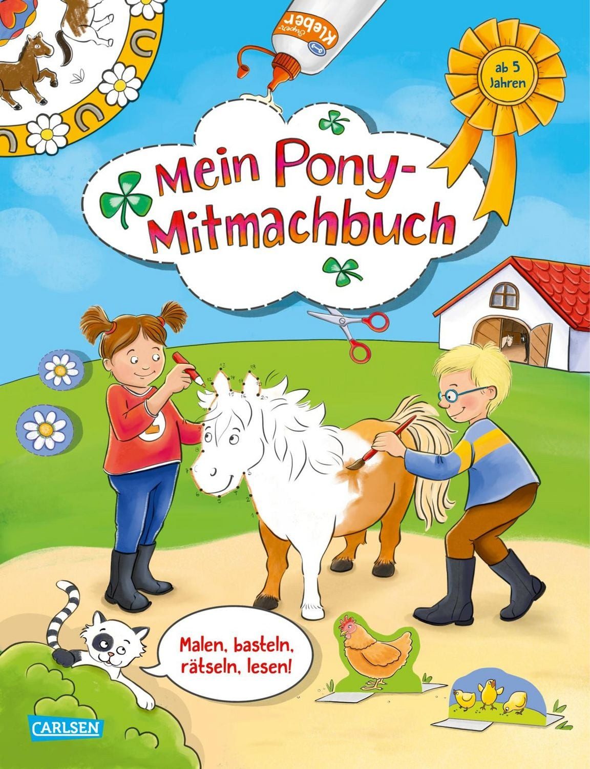 Mein Pony-Mitmachbuch / Corinna Wieja