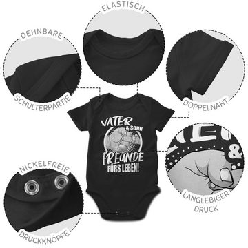 Shirtracer Shirtbody Vater & Sohn Freunde fürs Leben! Partner-Look Familie Baby