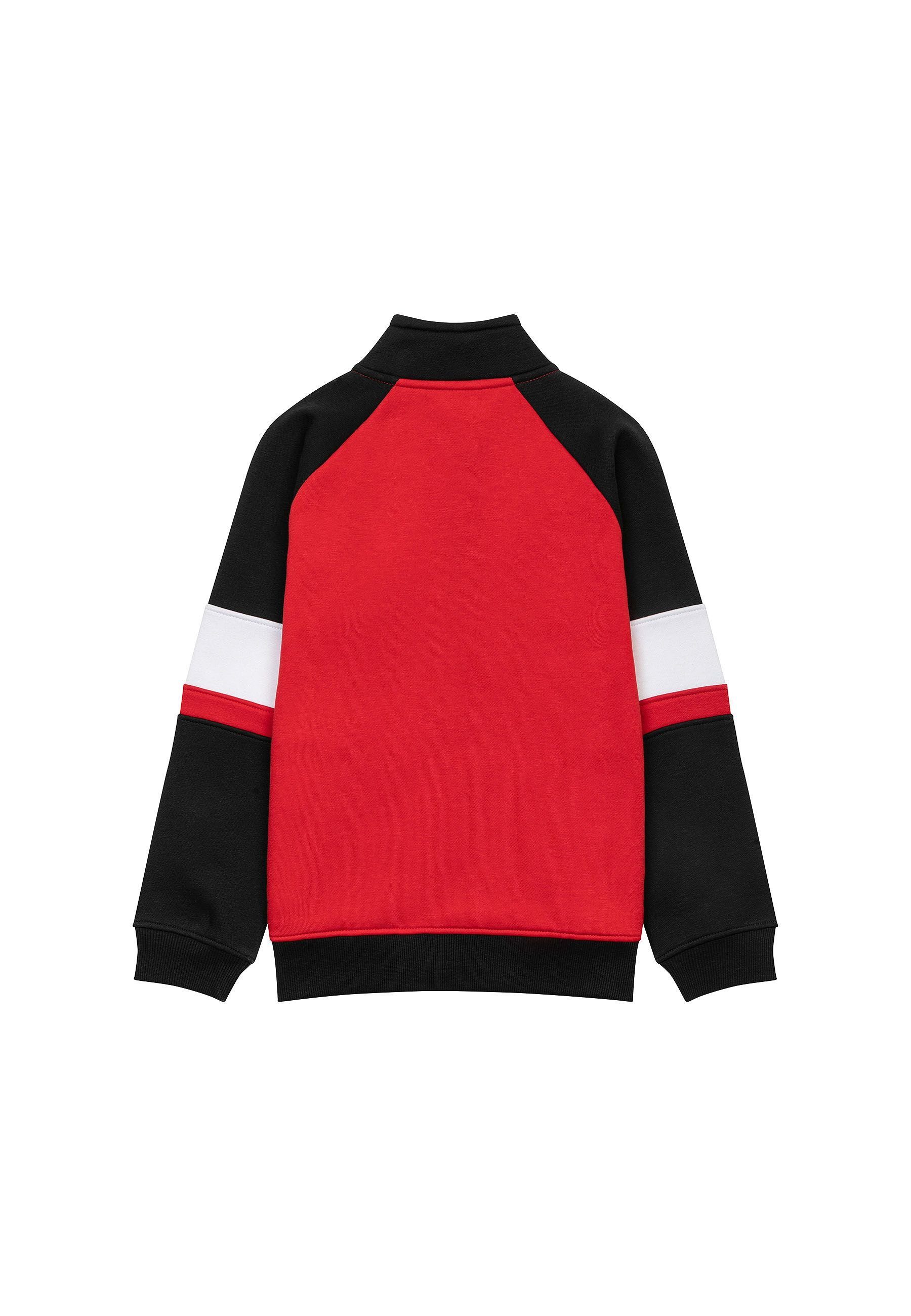 MINOTI Sweatanzug Sweatshirt und Jogginghose (1y-8y) im Set Rot