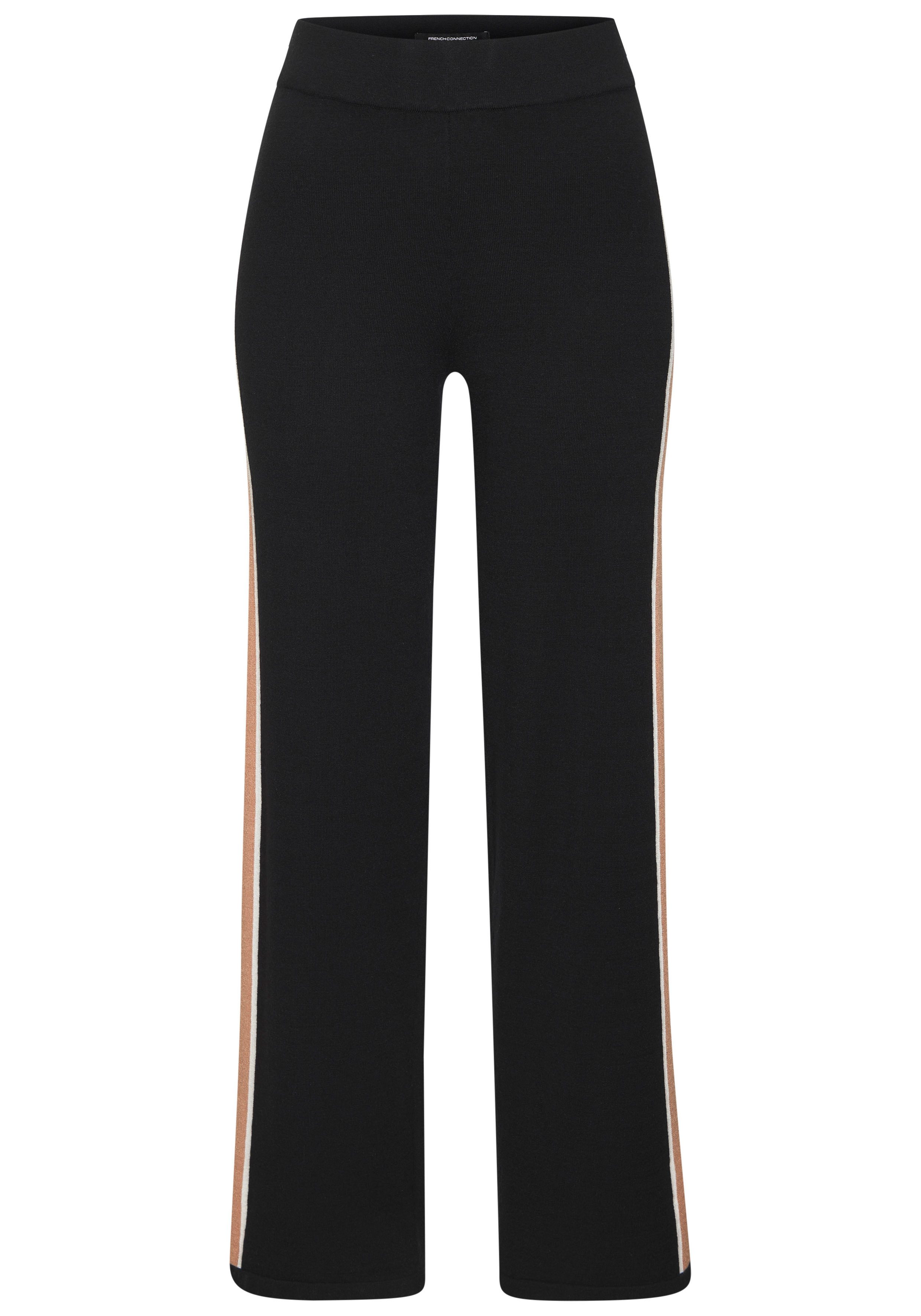French Connection Strickhose mit seitlichen Galonstreifen günstig online kaufen
