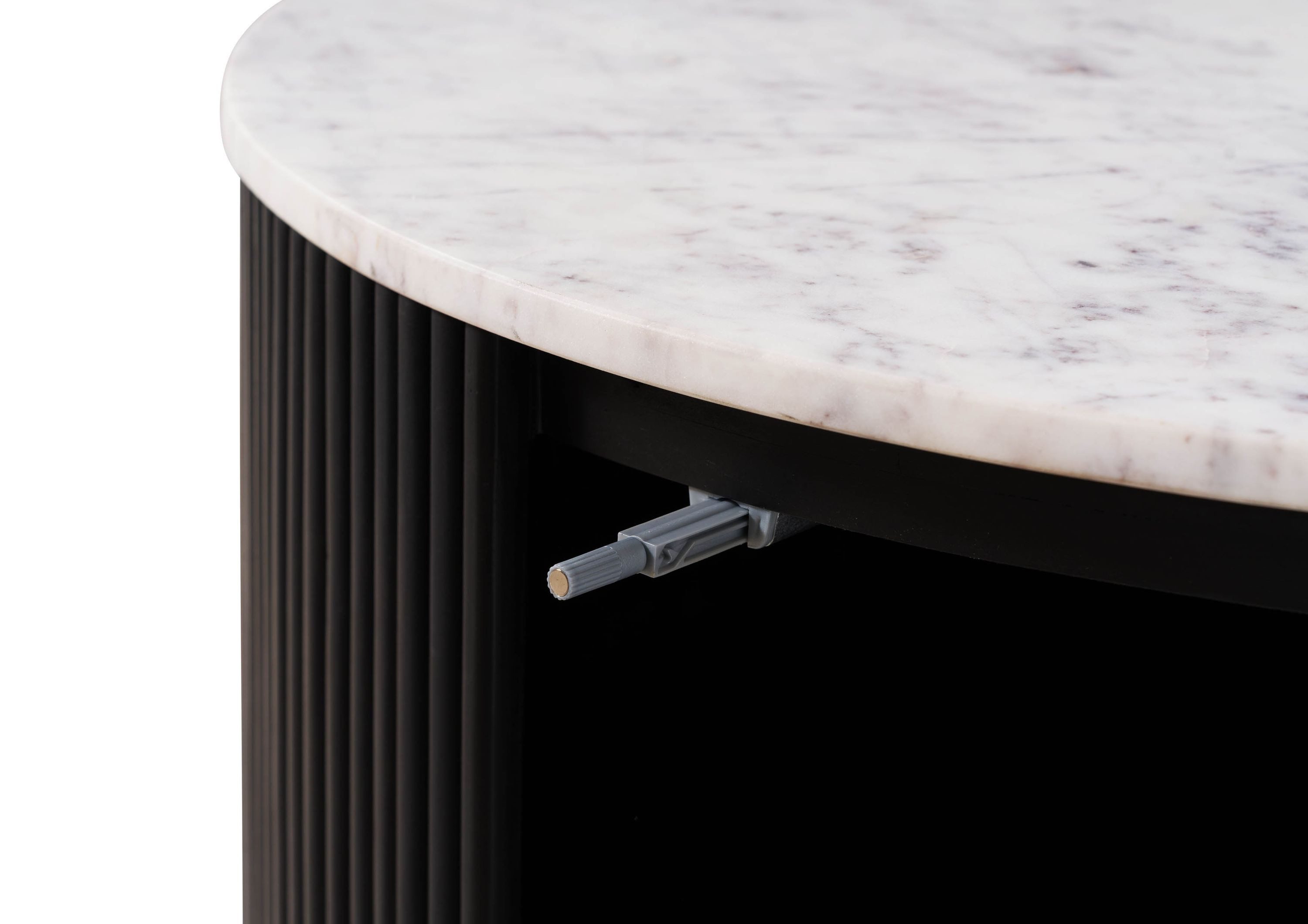 Massivmoebel24 Couchtisch BARCELONA (rund Mango 80x80x45 günstig online kaufen