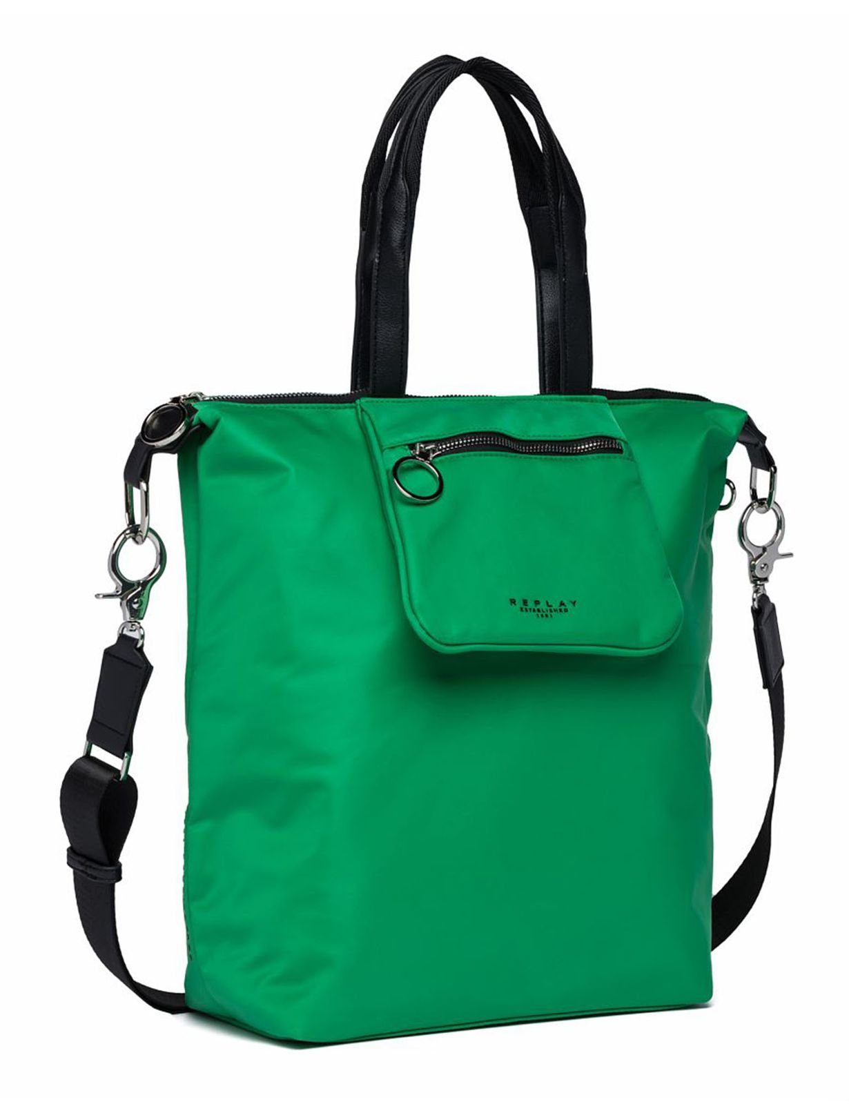 2-tlg) Spring (Set, Green Handtasche Replay