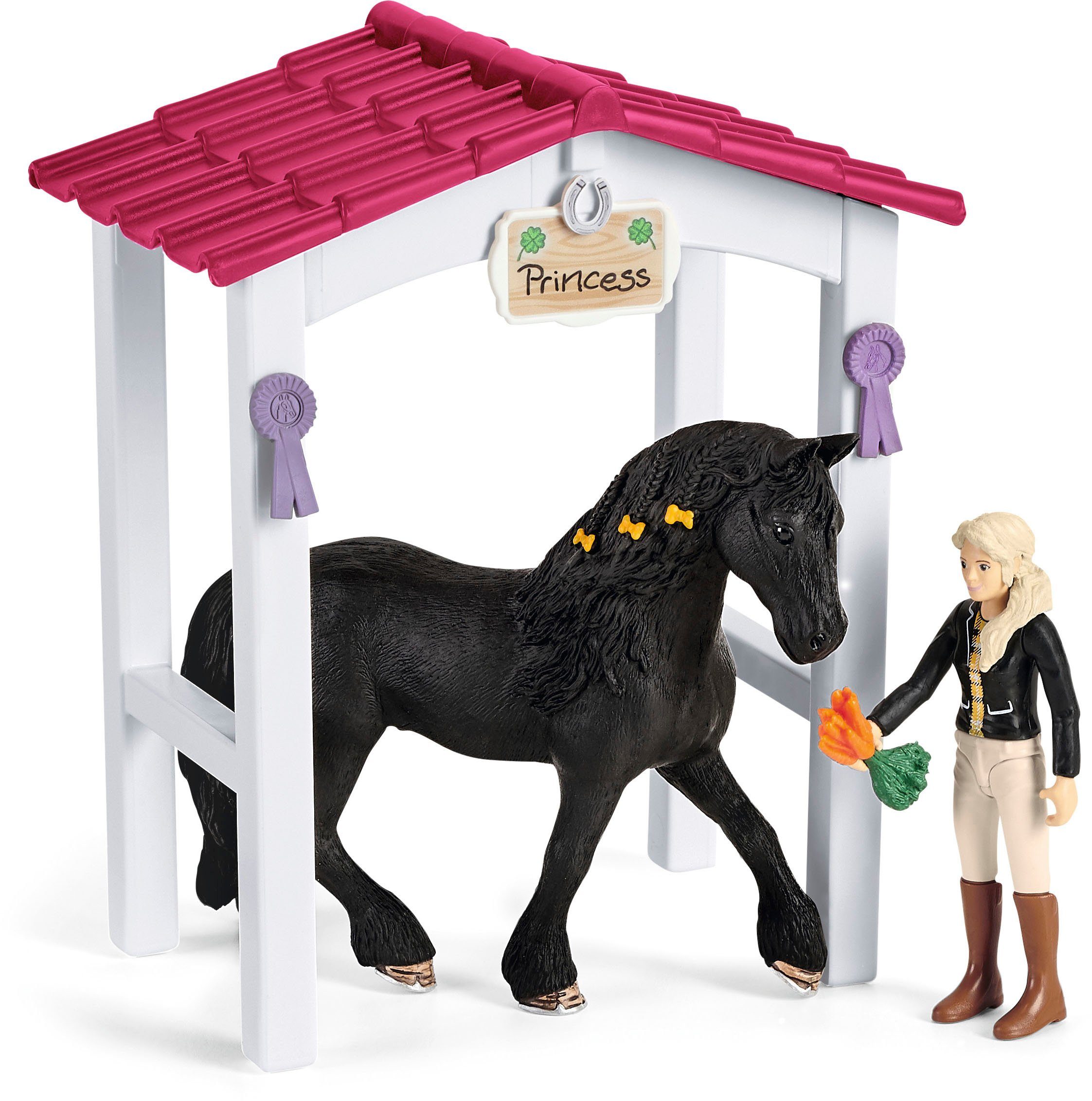 Schleich® Spielfigur HORSE CLUB, Tori und Princess (42437), Made in Europe – Bild 3 von 5