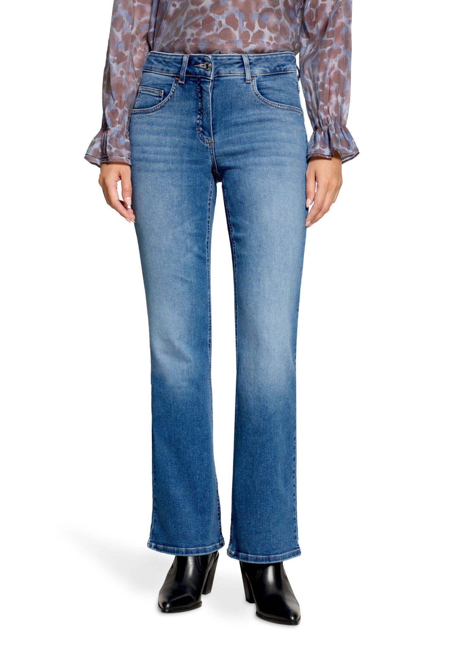 Betty Barclay Weite Jeans Damen mit aufgesetzten Taschen