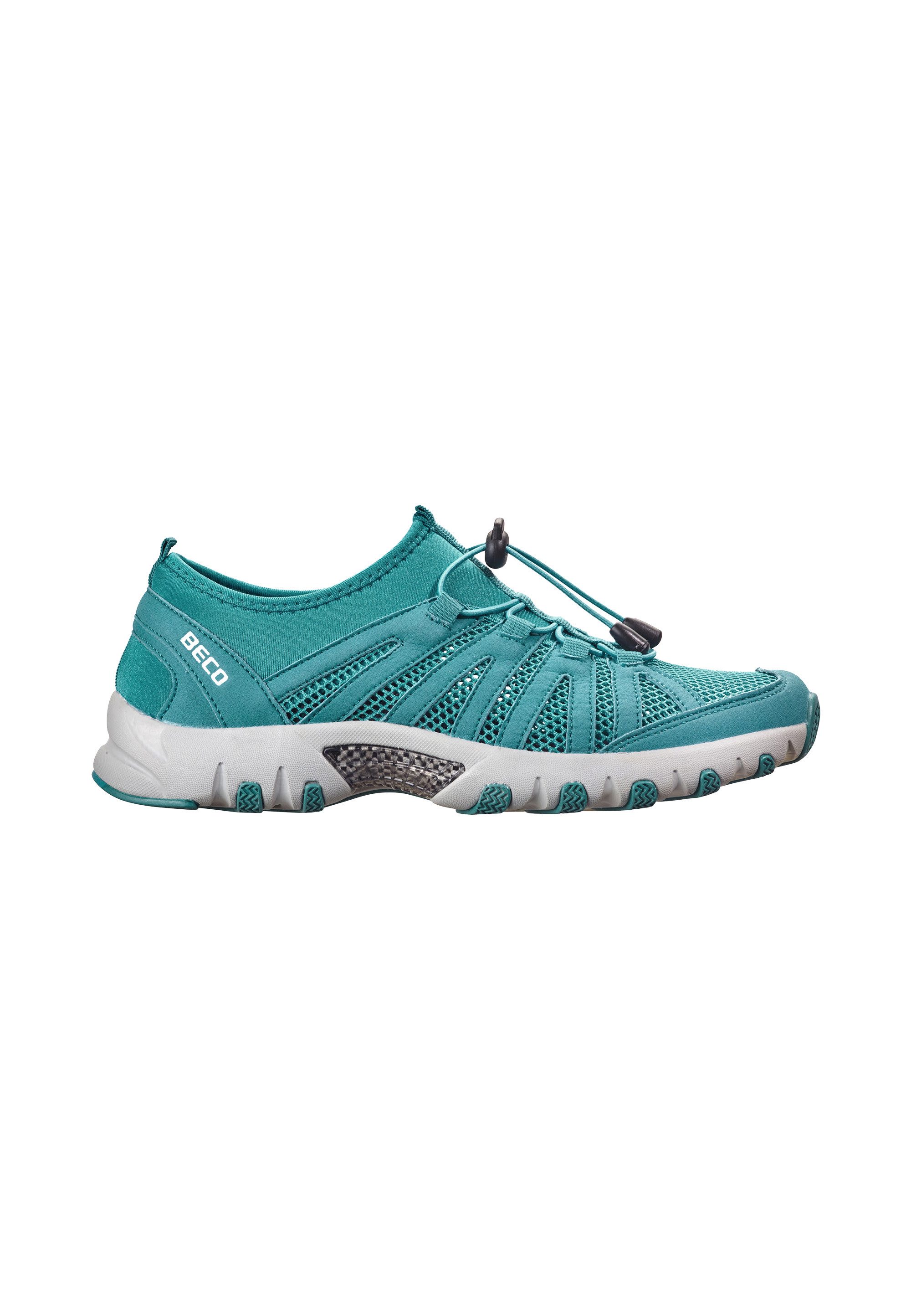 Beco Beermann BEactive Aqua Fitness Trainers Badeschuh mit Bungee-Schnürung und Wasserablauf