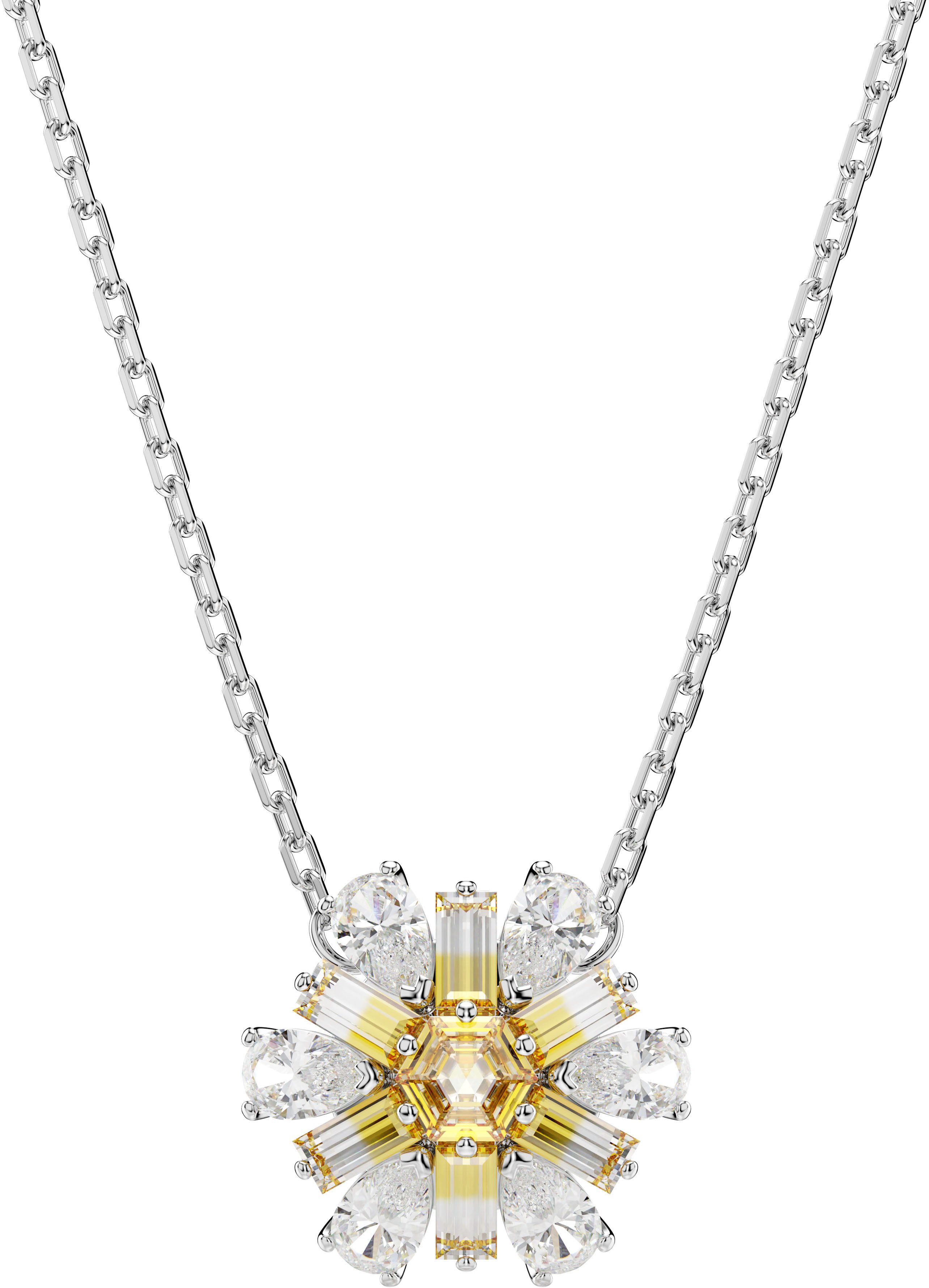 Swarovski Kette mit Anhänger Idyllia E Florere Blume, mit Swarovski® Krista günstig online kaufen