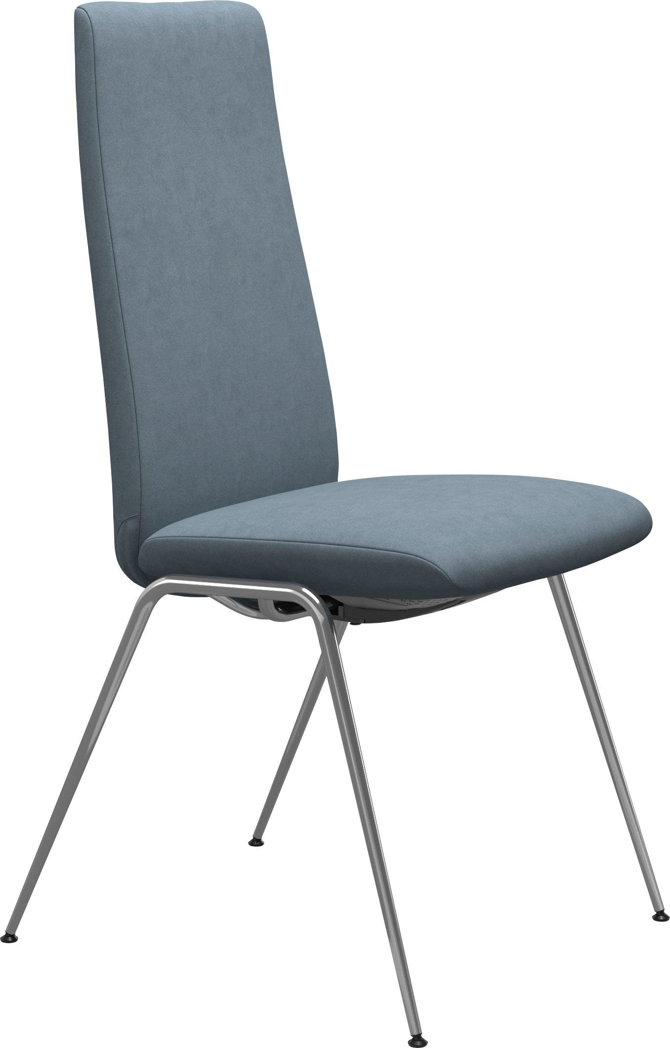 Stressless® Polsterstuhl Laurel, High Back, Größe M, mit Beinen aus Stahl in Chrom glänzend