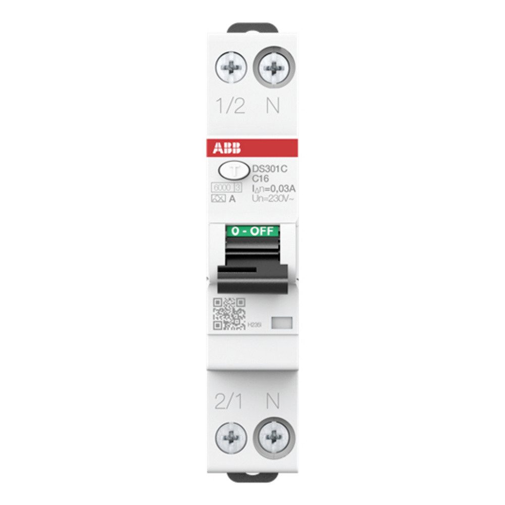 ABB Schalter ABB 2CSR255163R1164 FI-Schutzschalter/Leitungsschutzschalter 16 A
