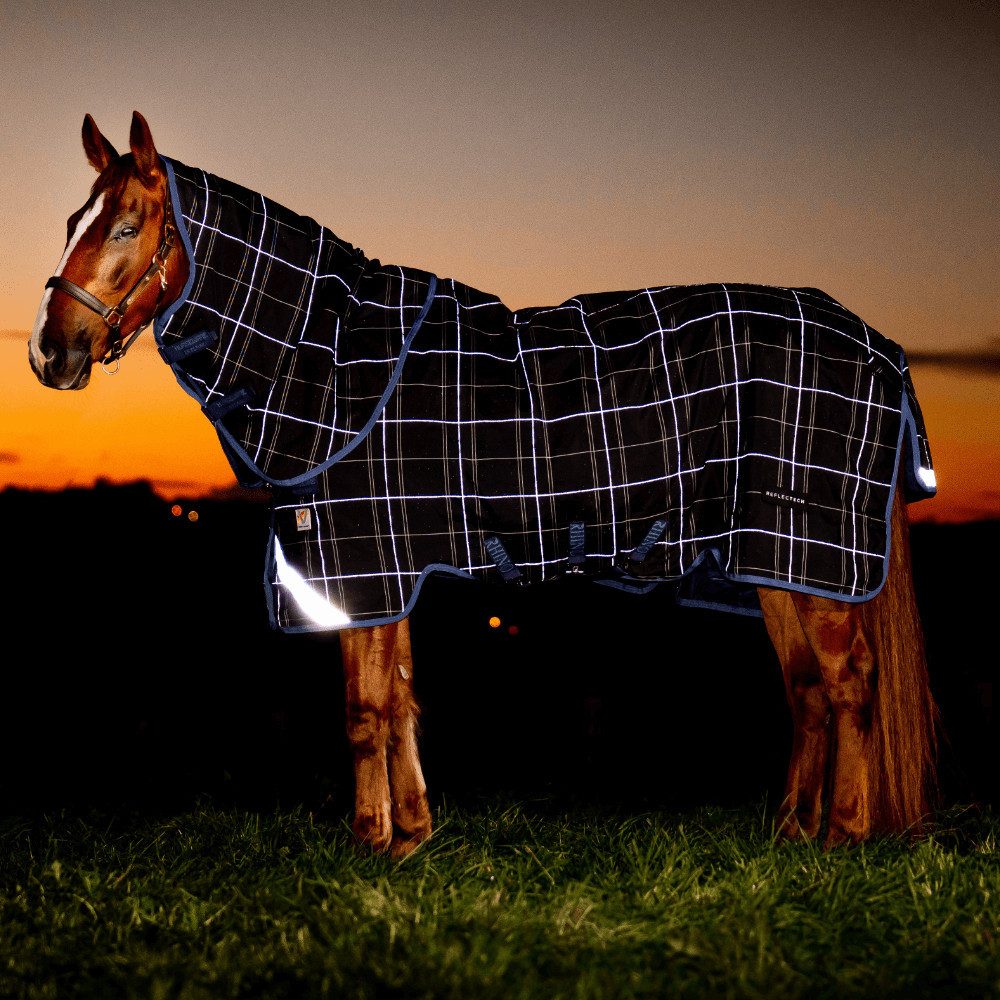 Pferde-Thermodecke Horseware Rhino Plus Reflectech Turnout 250g