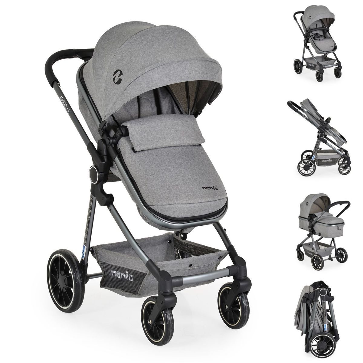 Kombi-Kinderwagen Kombikinderwagen 2in 1 Giselle