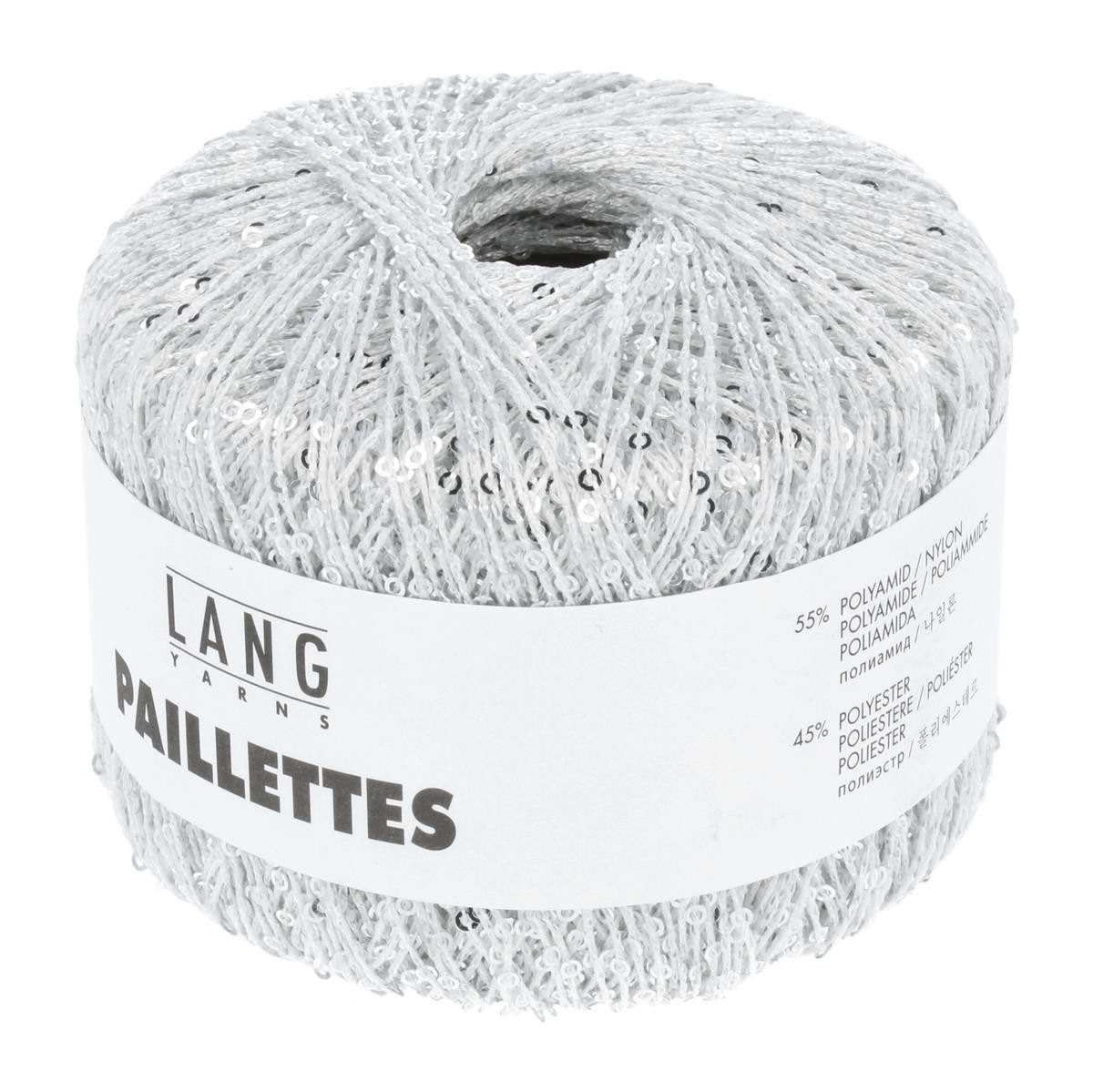 LANG YARNS Paillettes Häkelwolle, 112 m
