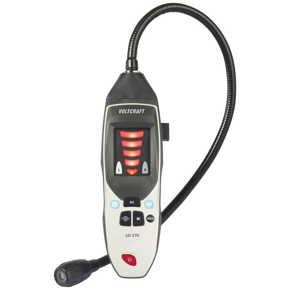 VOLTCRAFT Klimamesser Gasleck-Detektor VOLTCRAFT GD-270 Methan, Wasserstoff, Propan, Ethylen