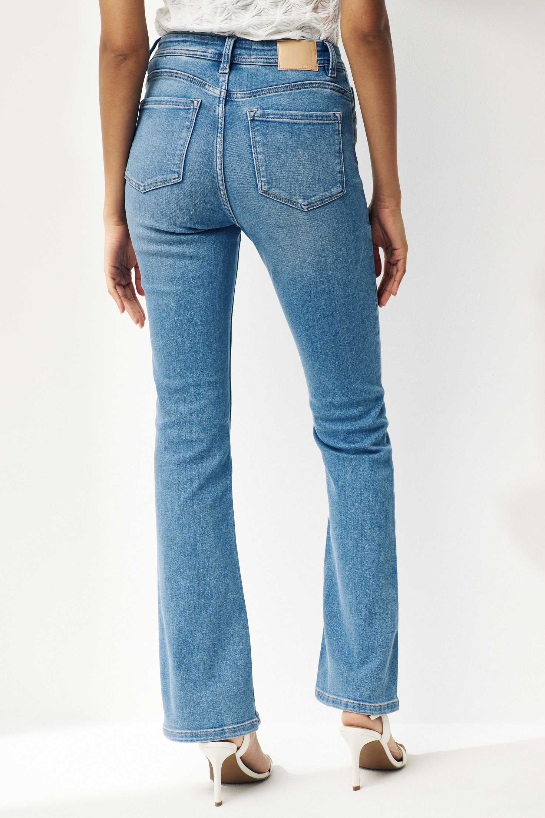 Next Bootcut-Jeans Superweiche Bootcut-Jeans, Kurzgröße (1-tlg) günstig online kaufen