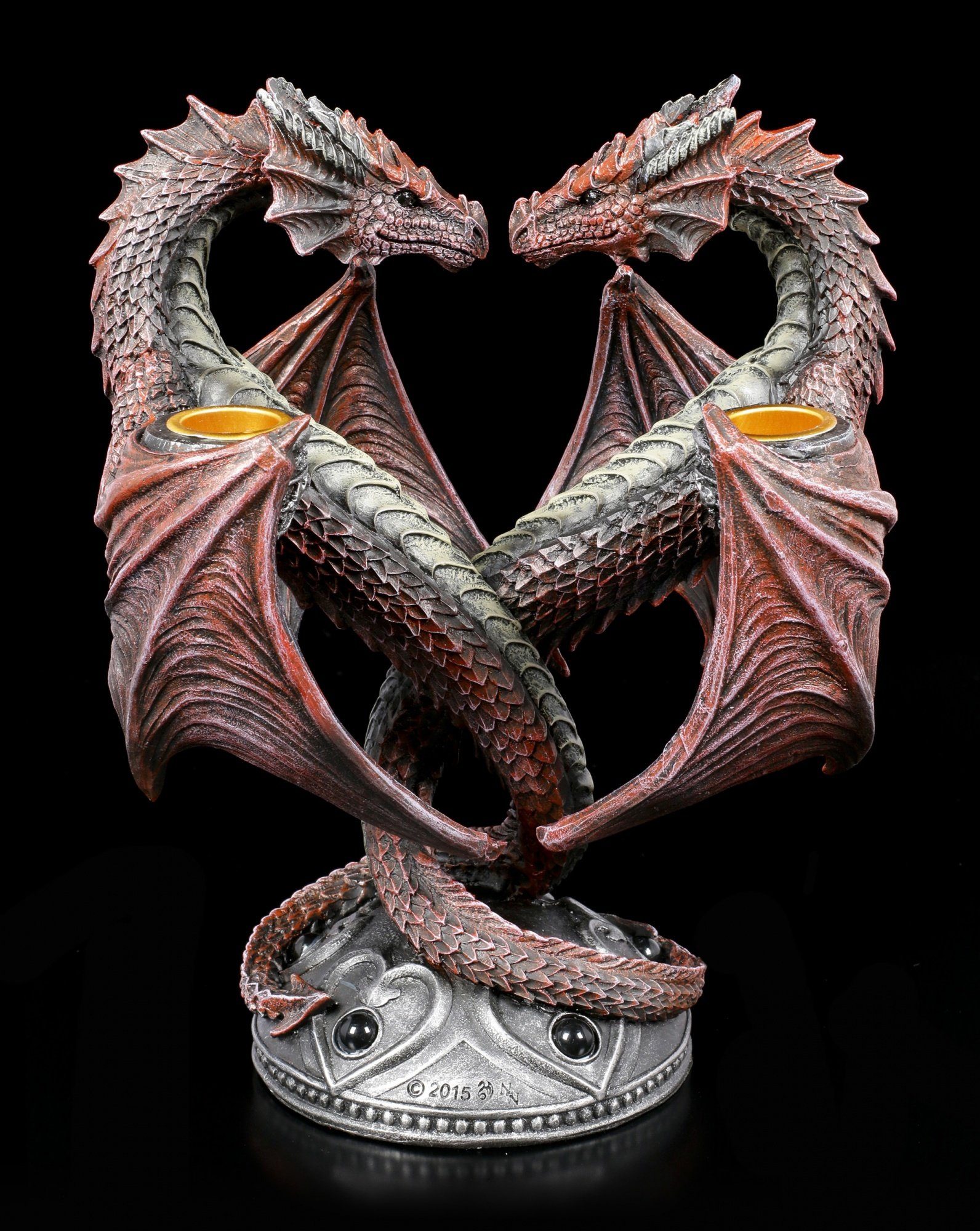 - Kerzenhalter - Shop Figuren GmbH Heart Anne - Kerzenhalter Drachen Edition Stokes Valentine's Fantasy Dragon