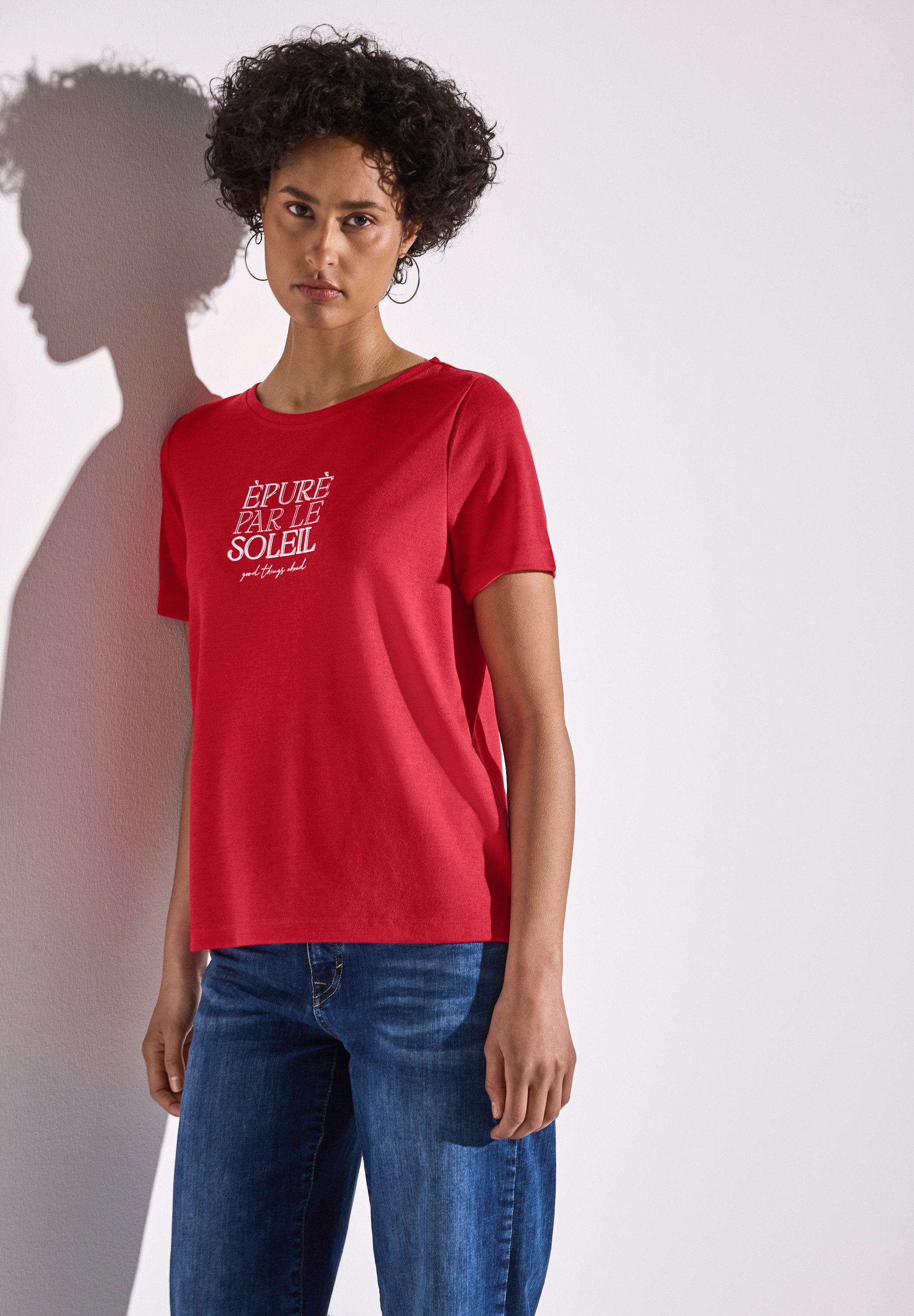 STREET ONE T-Shirt mit Wording