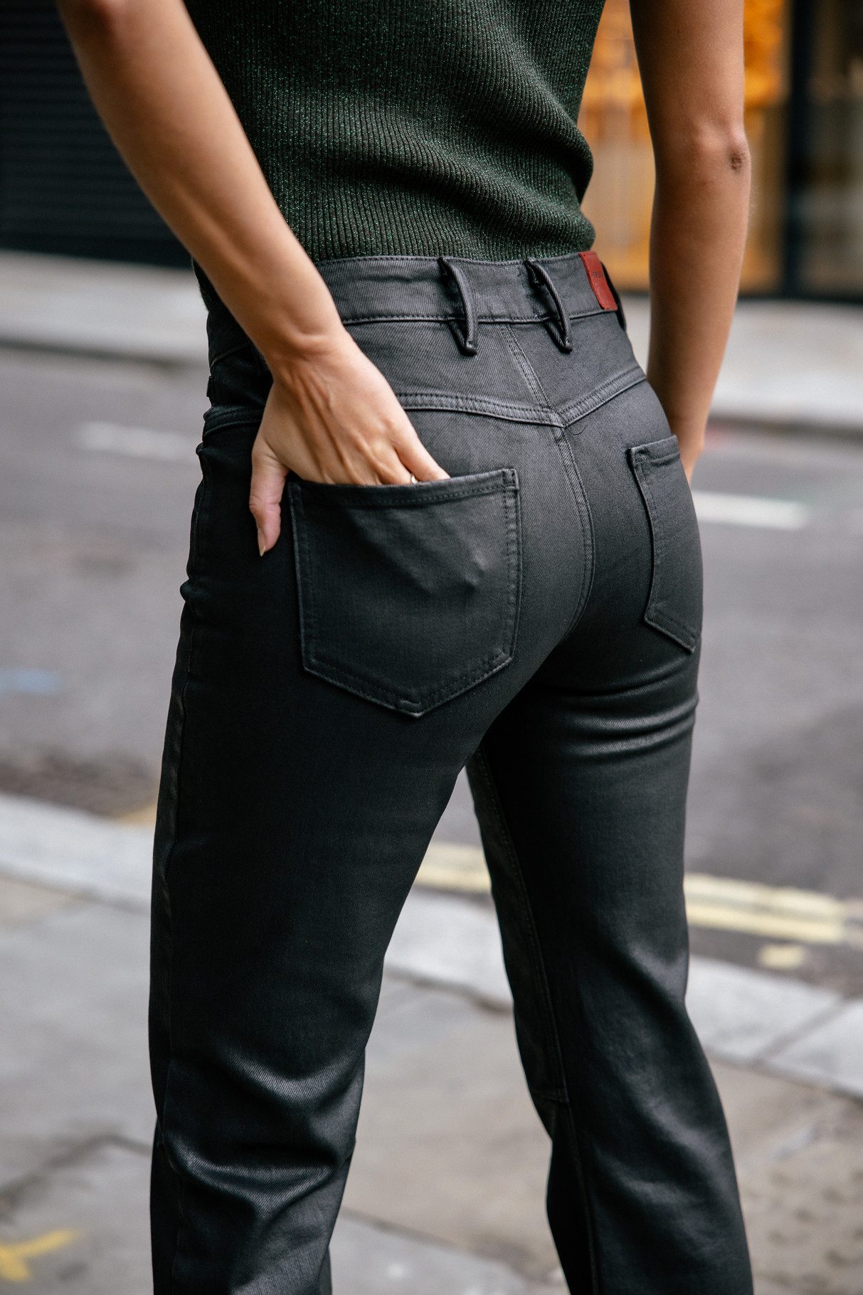 Freeman T. Porter Schlaghose Karolina SDM - Bootcut-Jeans - Schlaghose
