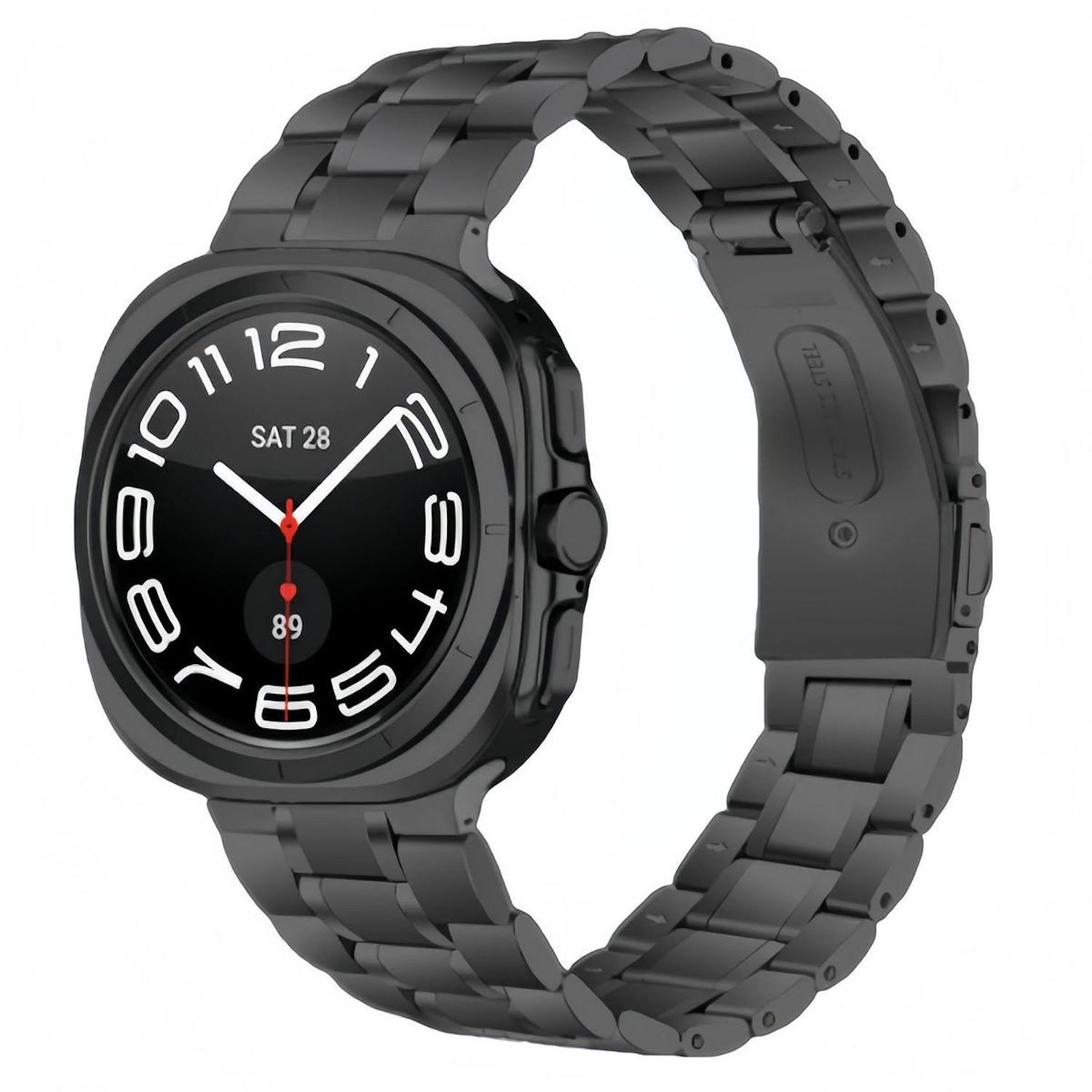 Wigento Smartwatch-Armband Für Samsung Galaxy Watch 8 / 8 Classic Bead Edel günstig online kaufen