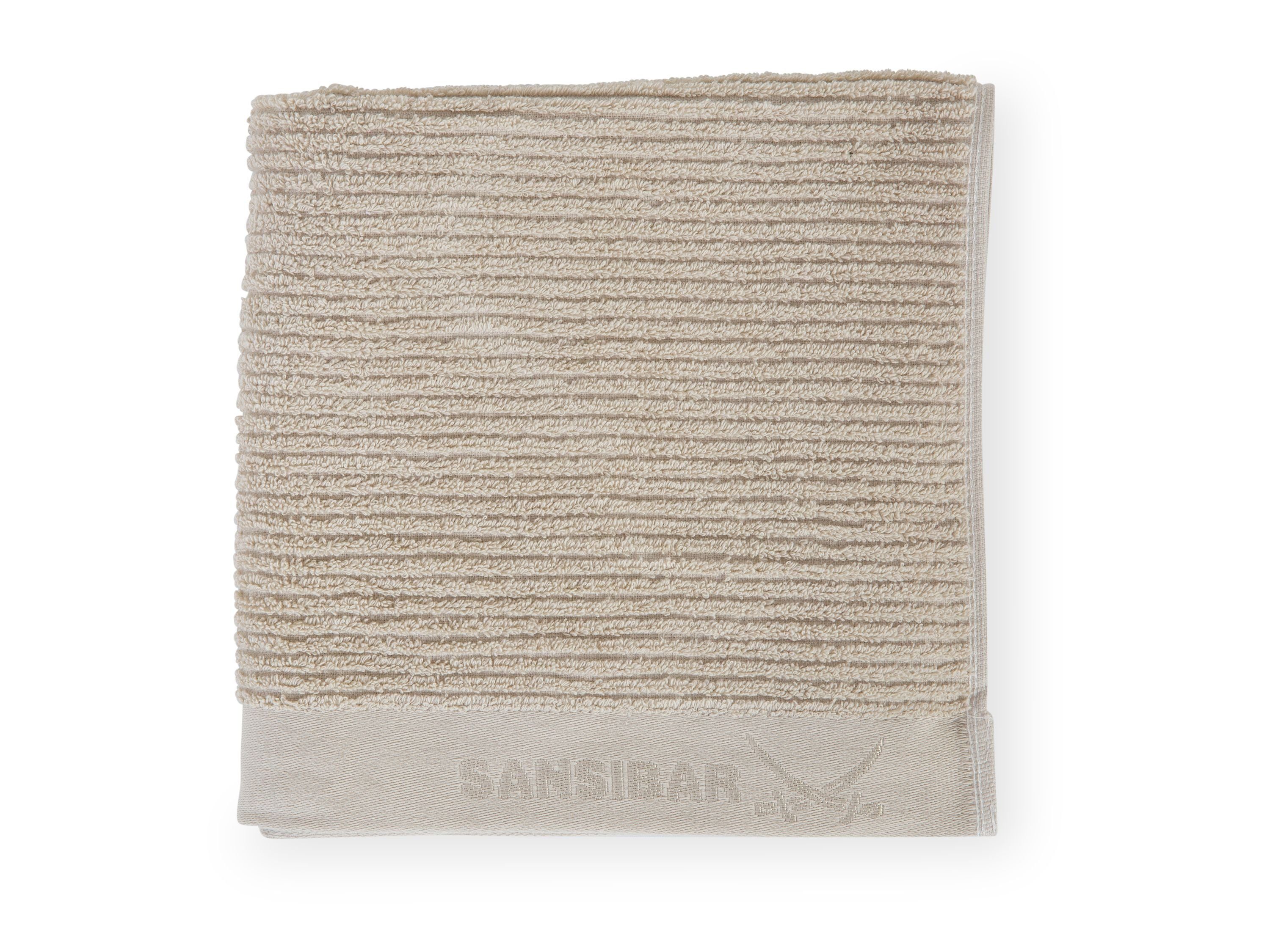 Sansibar Sylt Handtücher Handtuch SANSIBAR COAST LB 100x50 cm beige Handtüc günstig online kaufen