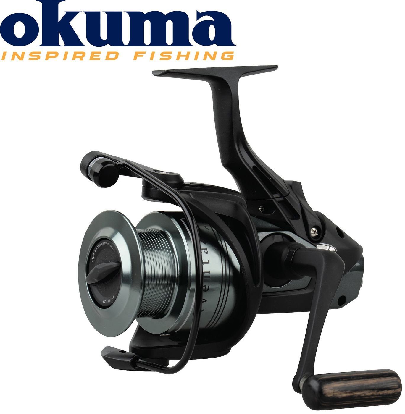 Okuma Freilaufrolle Okuma Aventa Baitfeeder AB-10000 – 310m 0,45mm Freilaufrolle)