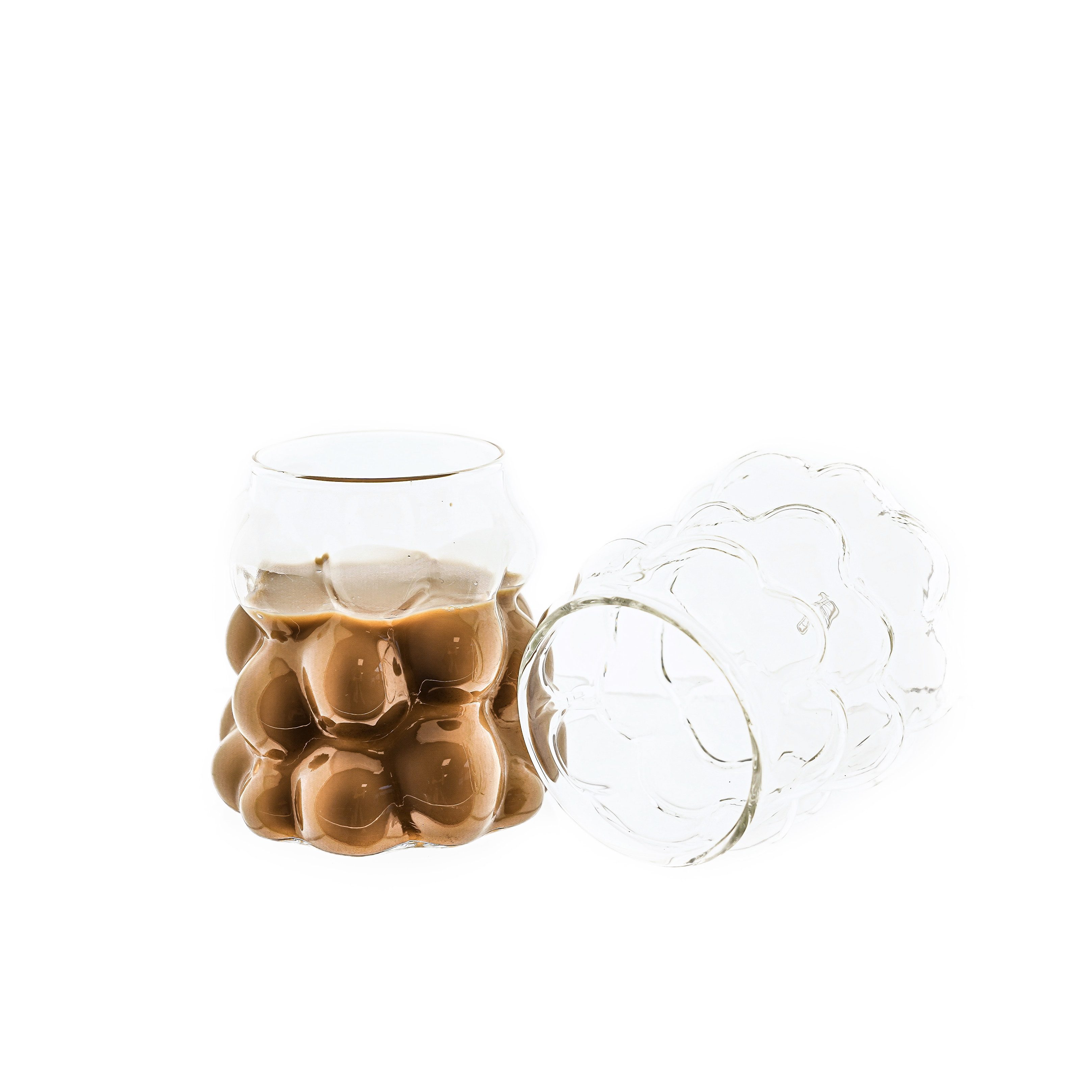 Gläser-Set Gläser Set Mulex Cappuccino Gläser Trinkgläser 350 ml Hitzebeständig