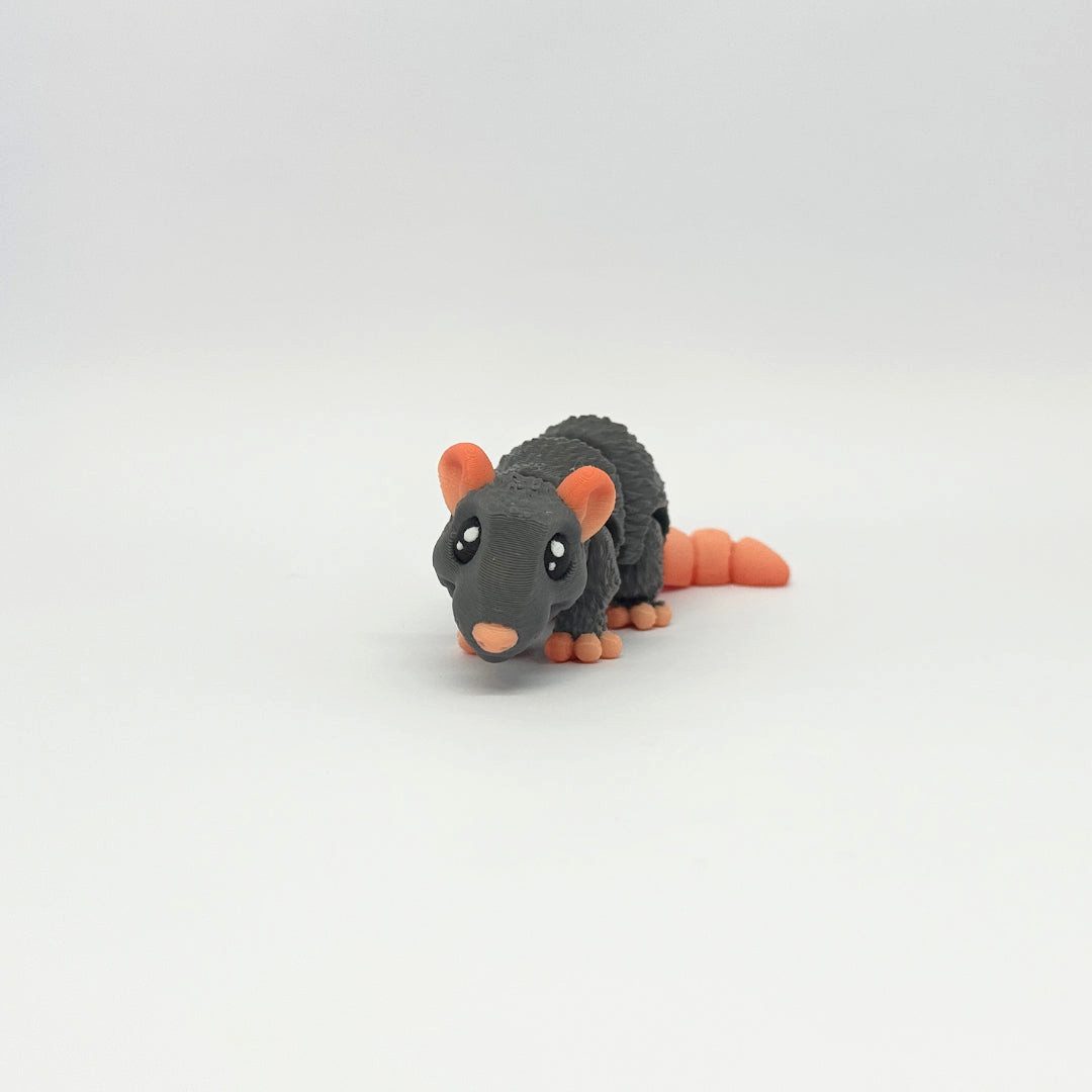 UDINGO Schlüsselanhänger Süße Ratte – Figur oder Schlüsselanhänger