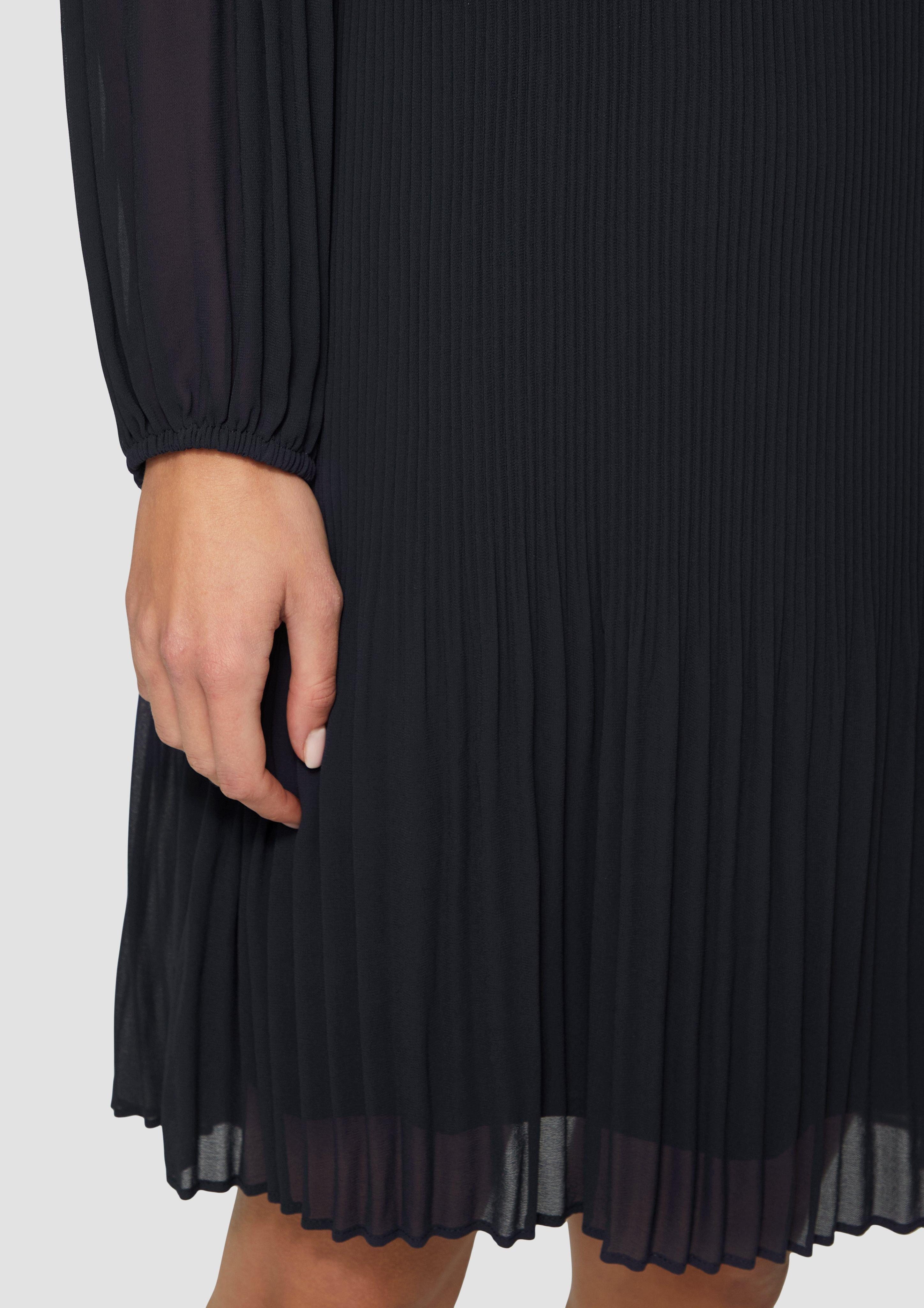 s.Oliver BLACK LABEL Maxikleid Chiffonkleid im günstig online kaufen