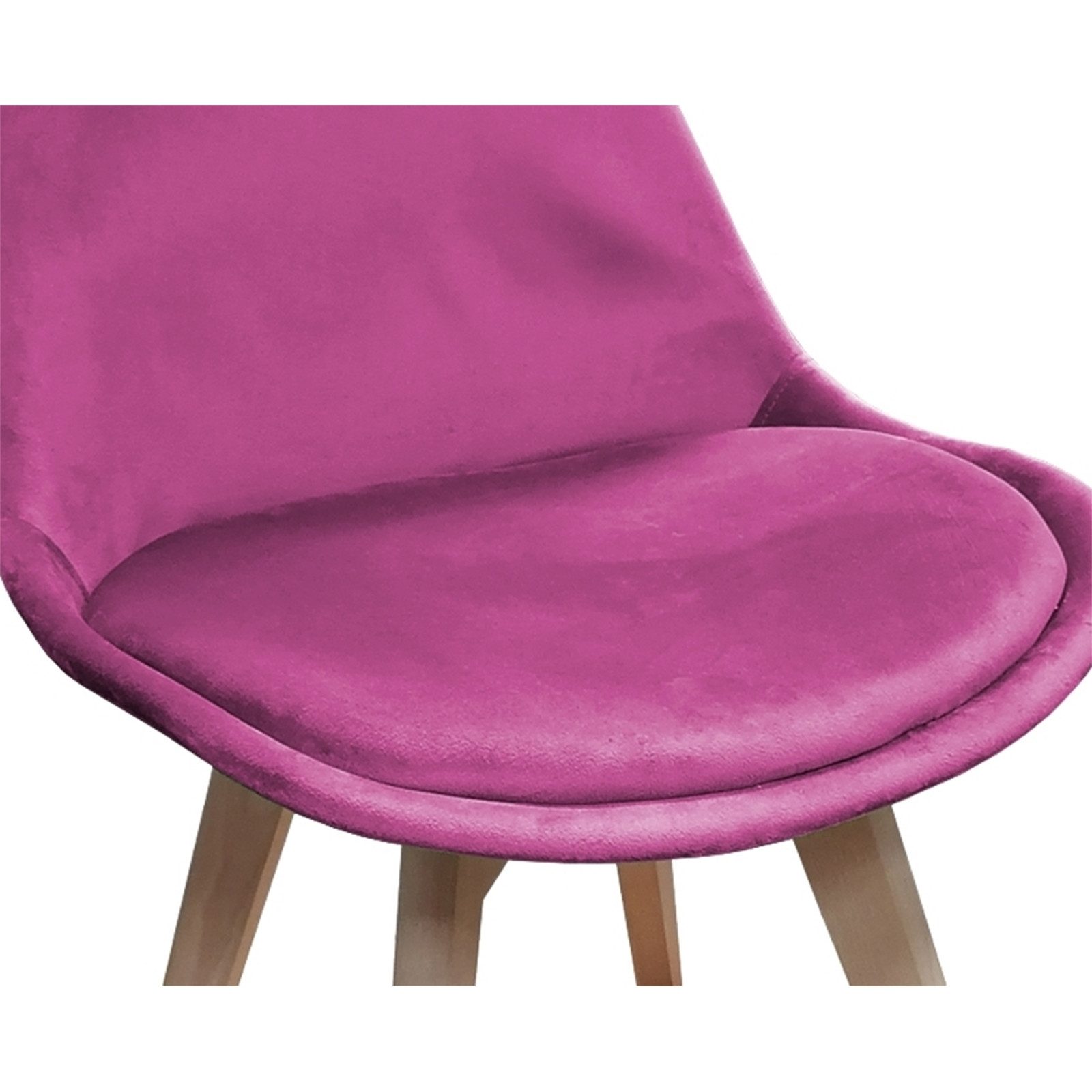 HTI-Living Esszimmerstuhl Stuhl Atlanta Velvet Uni 2er-Set (Set, 2 St), Ess günstig online kaufen